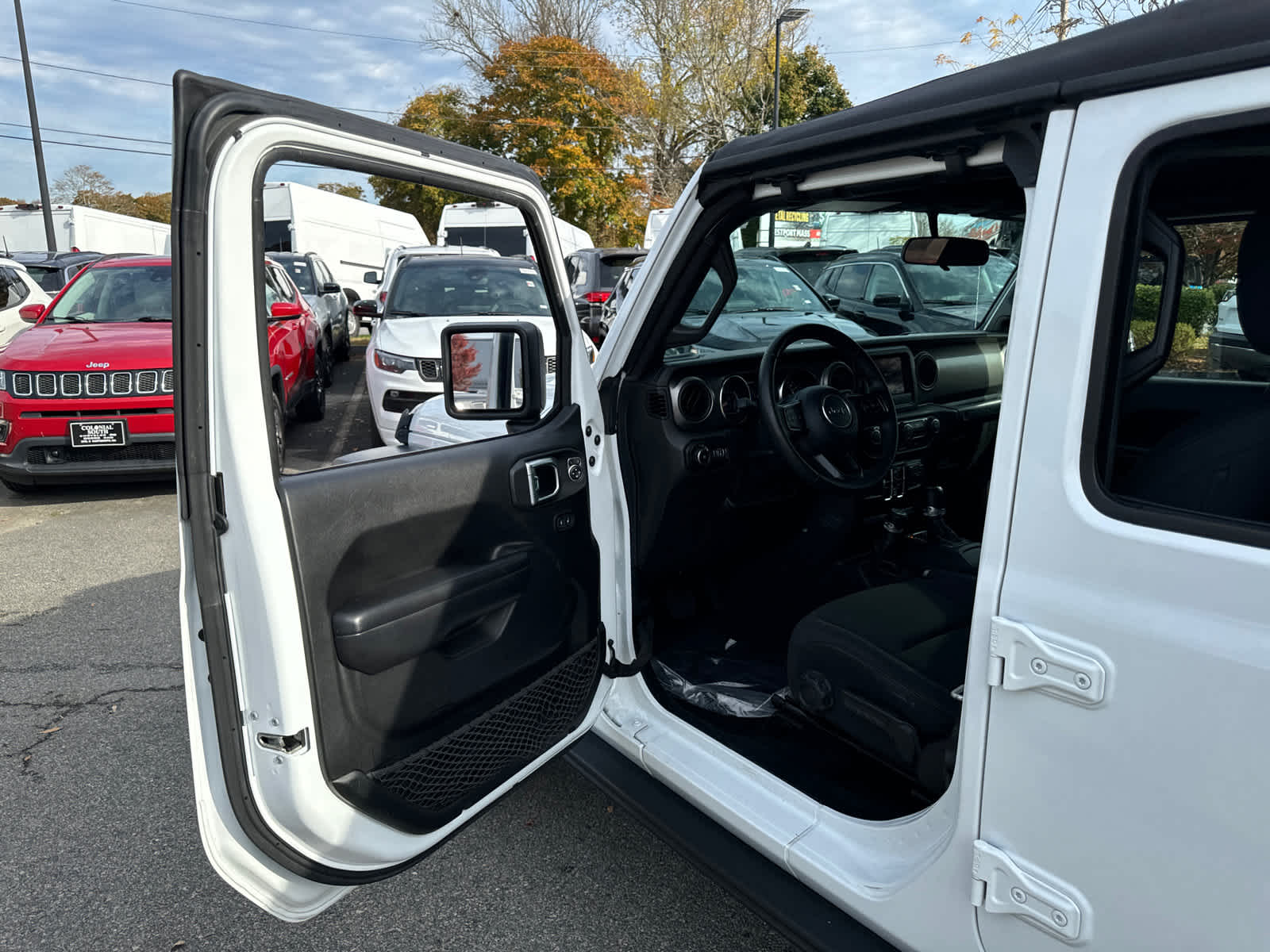 used 2021 Jeep Wrangler car, priced at $27,900