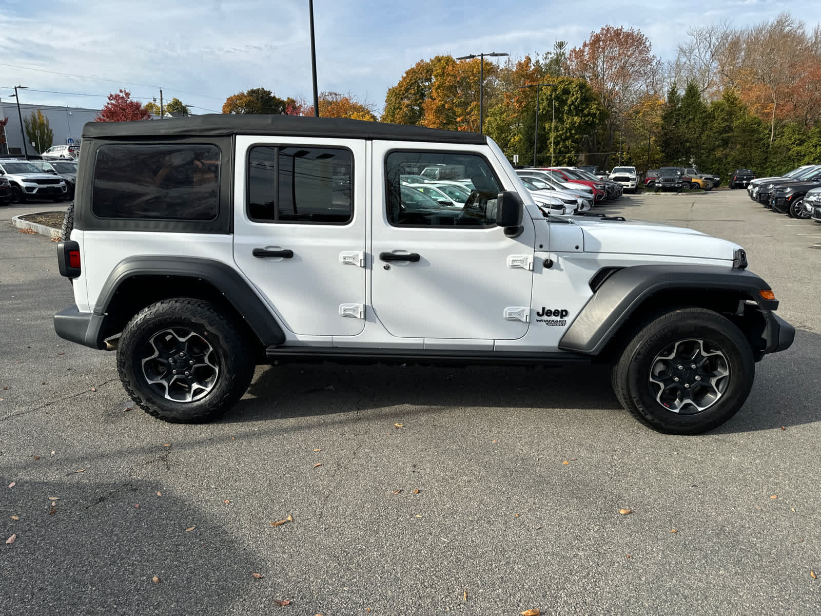 used 2021 Jeep Wrangler car, priced at $27,900