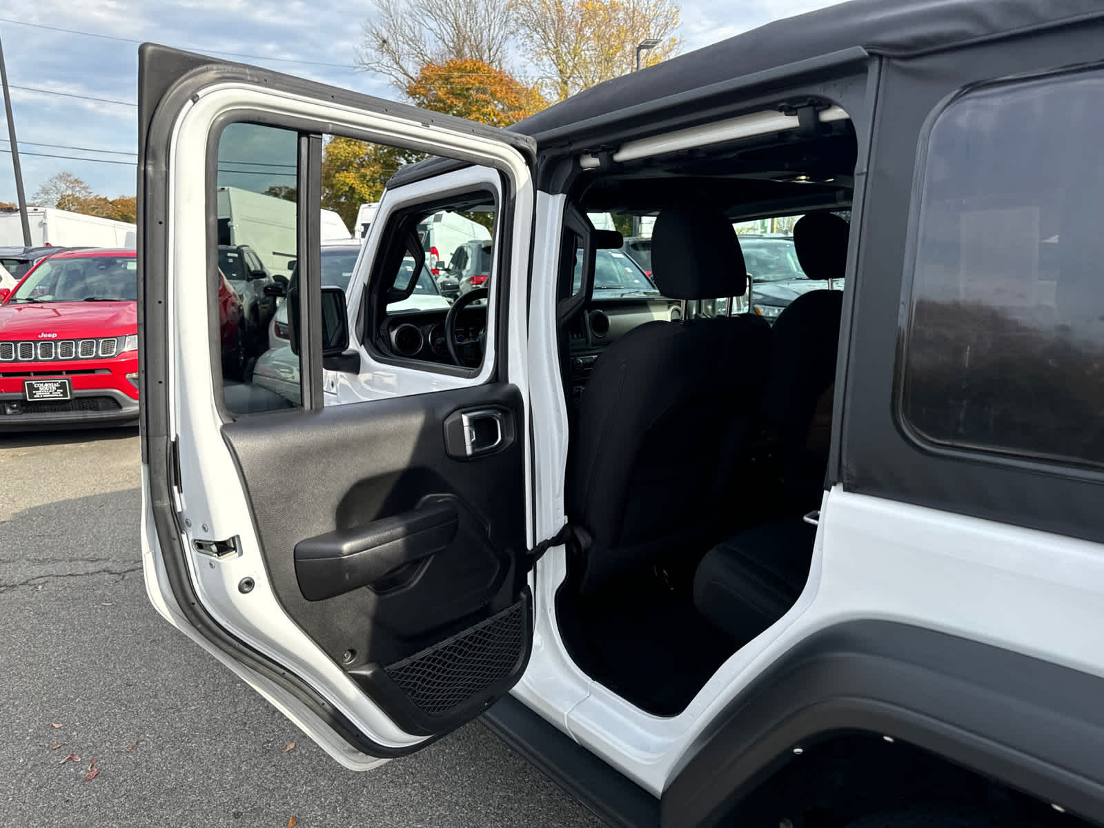 used 2021 Jeep Wrangler car, priced at $27,900