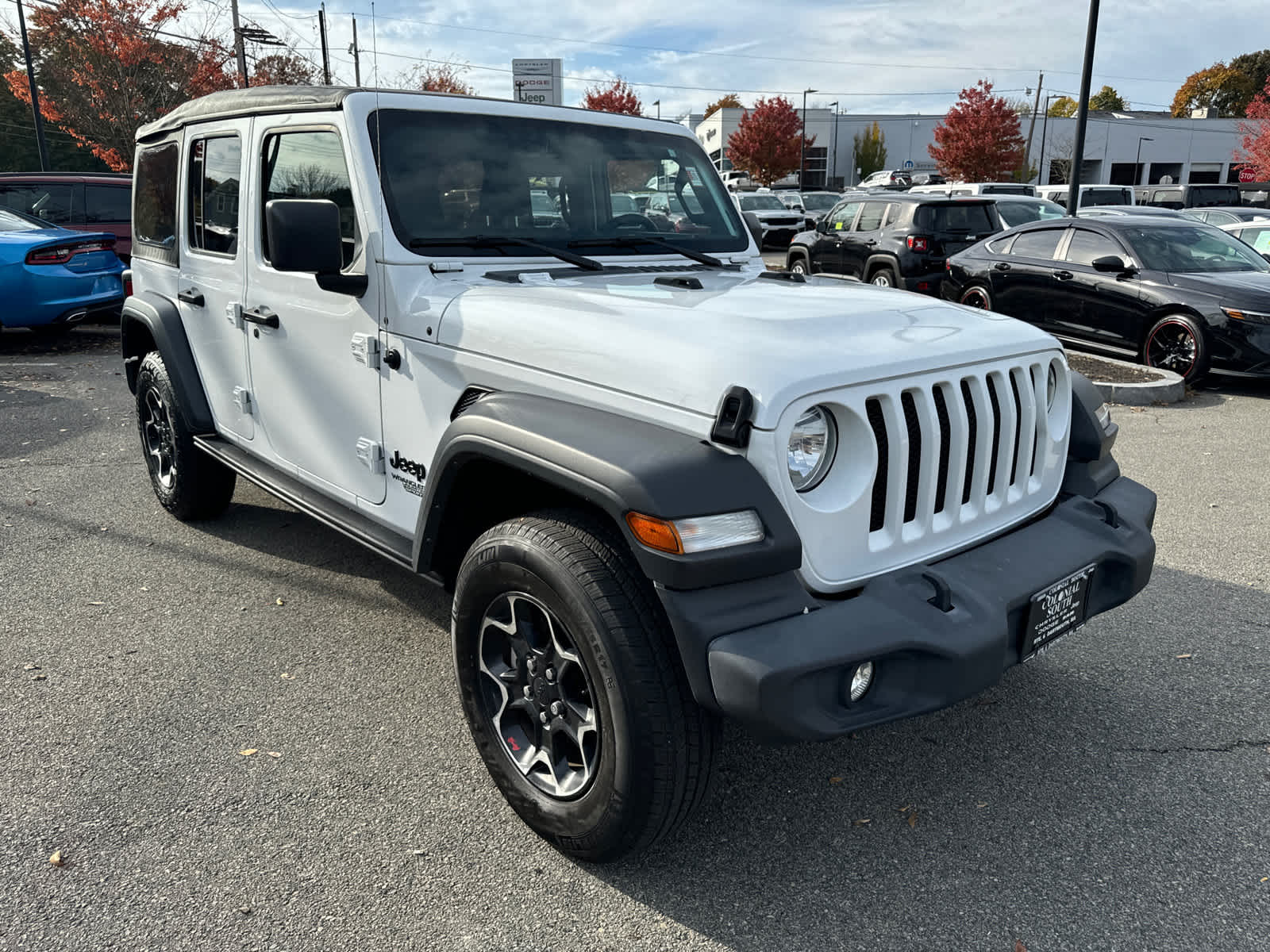 used 2021 Jeep Wrangler car, priced at $27,900