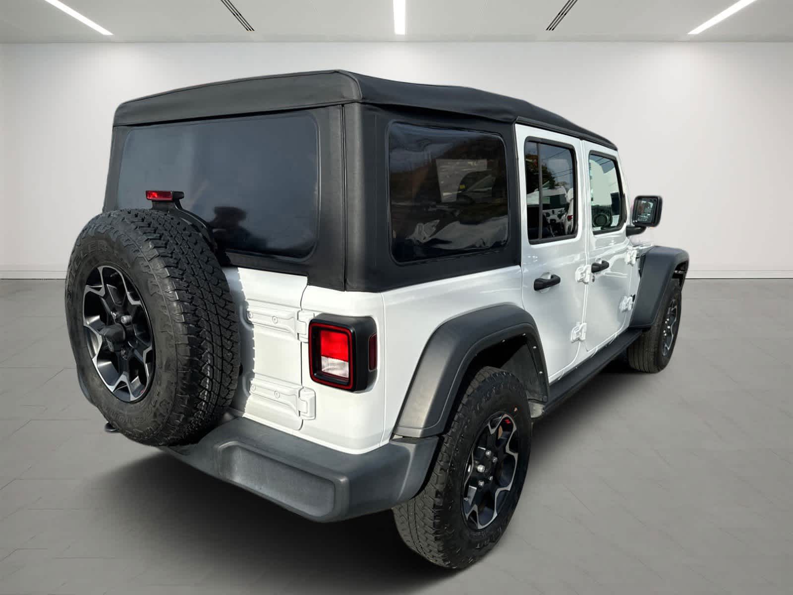 used 2021 Jeep Wrangler car, priced at $27,900