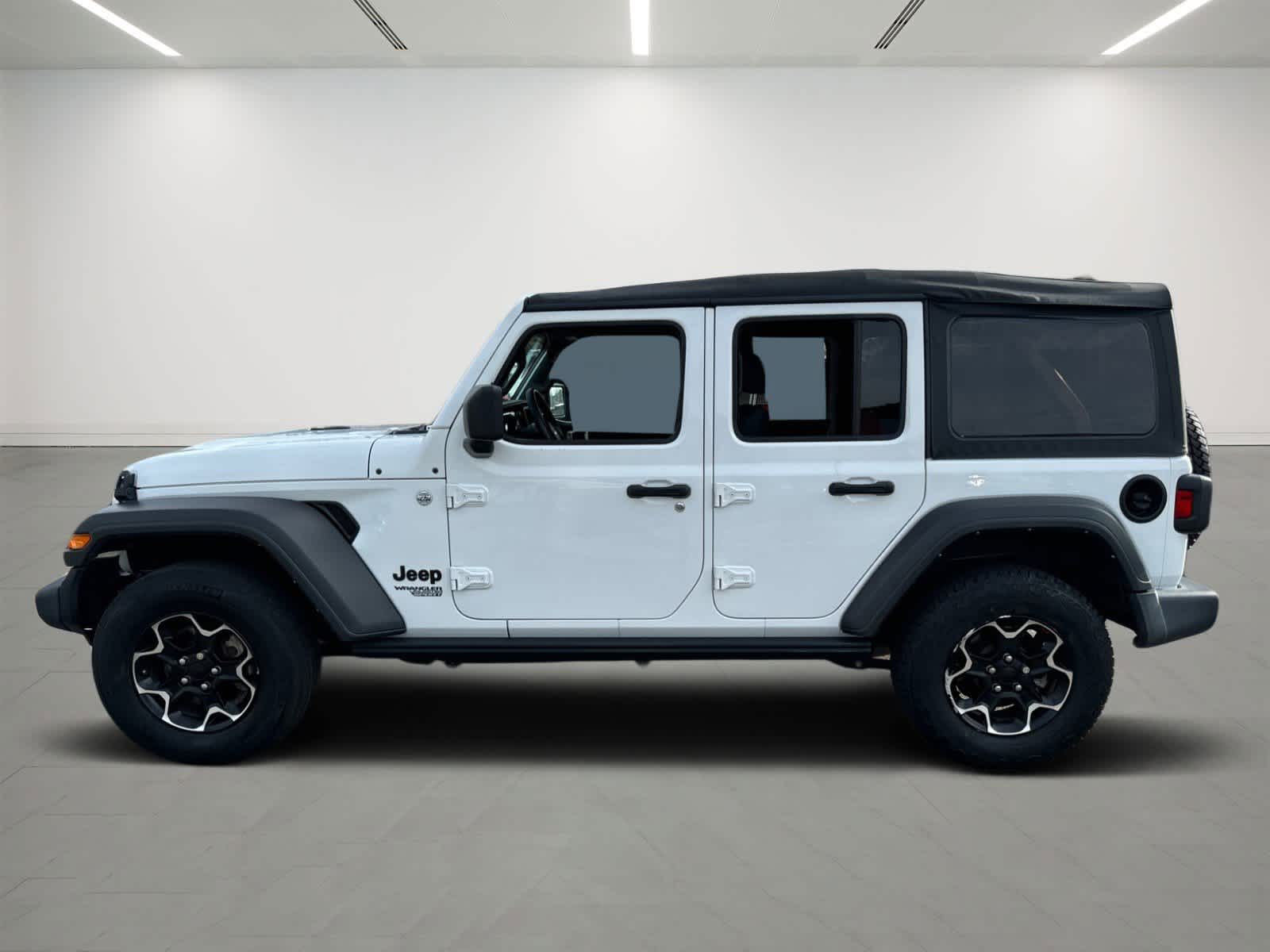 used 2021 Jeep Wrangler car, priced at $27,900