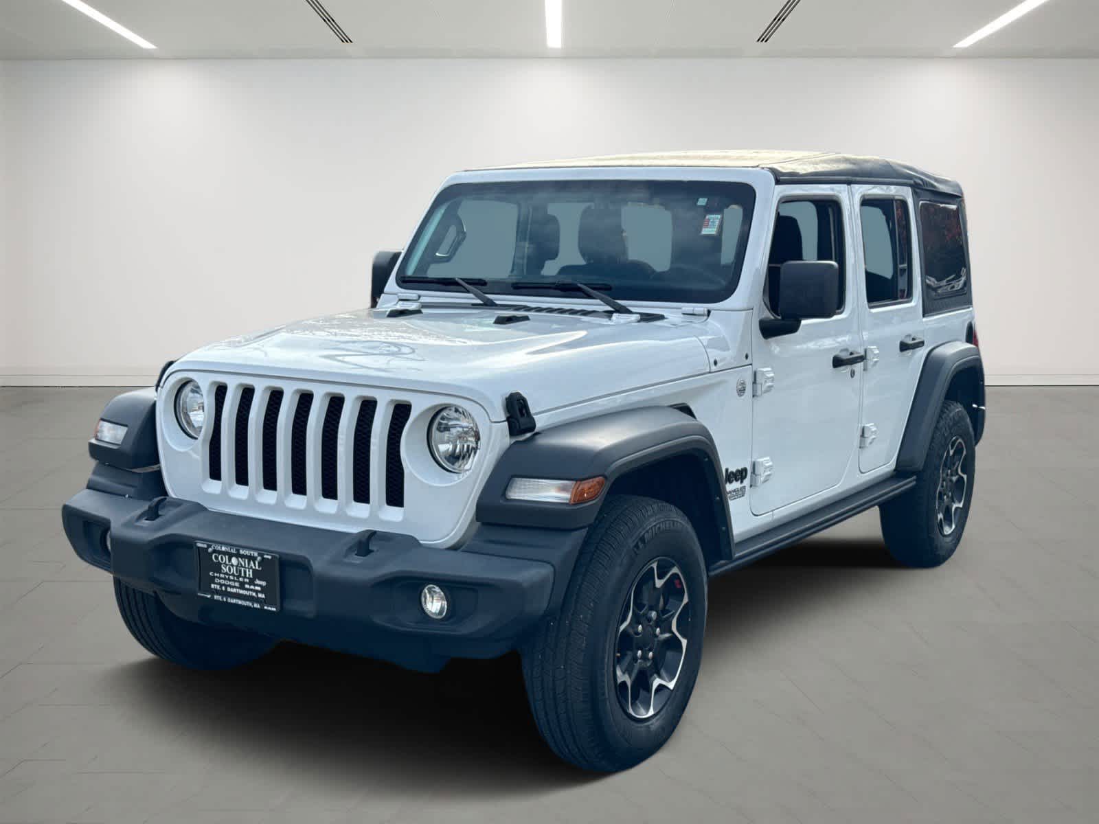 used 2021 Jeep Wrangler car, priced at $27,900