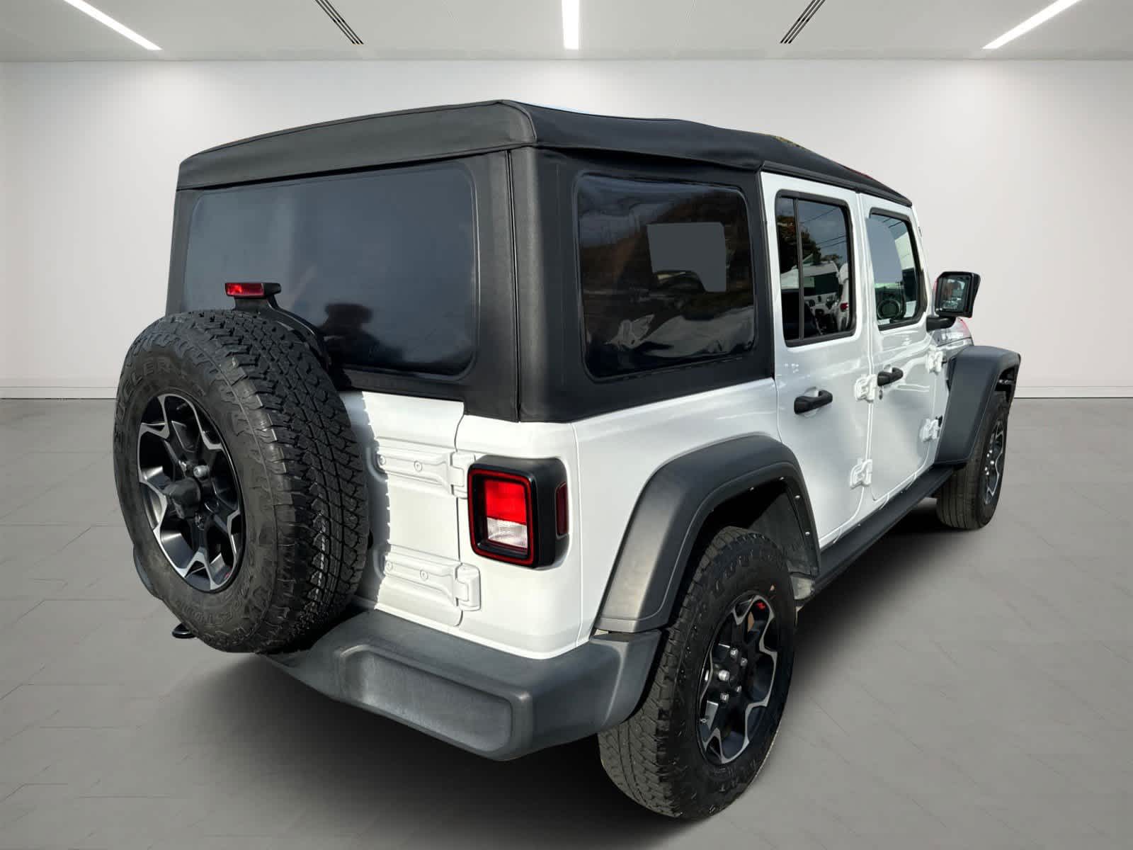 used 2021 Jeep Wrangler car, priced at $23,765