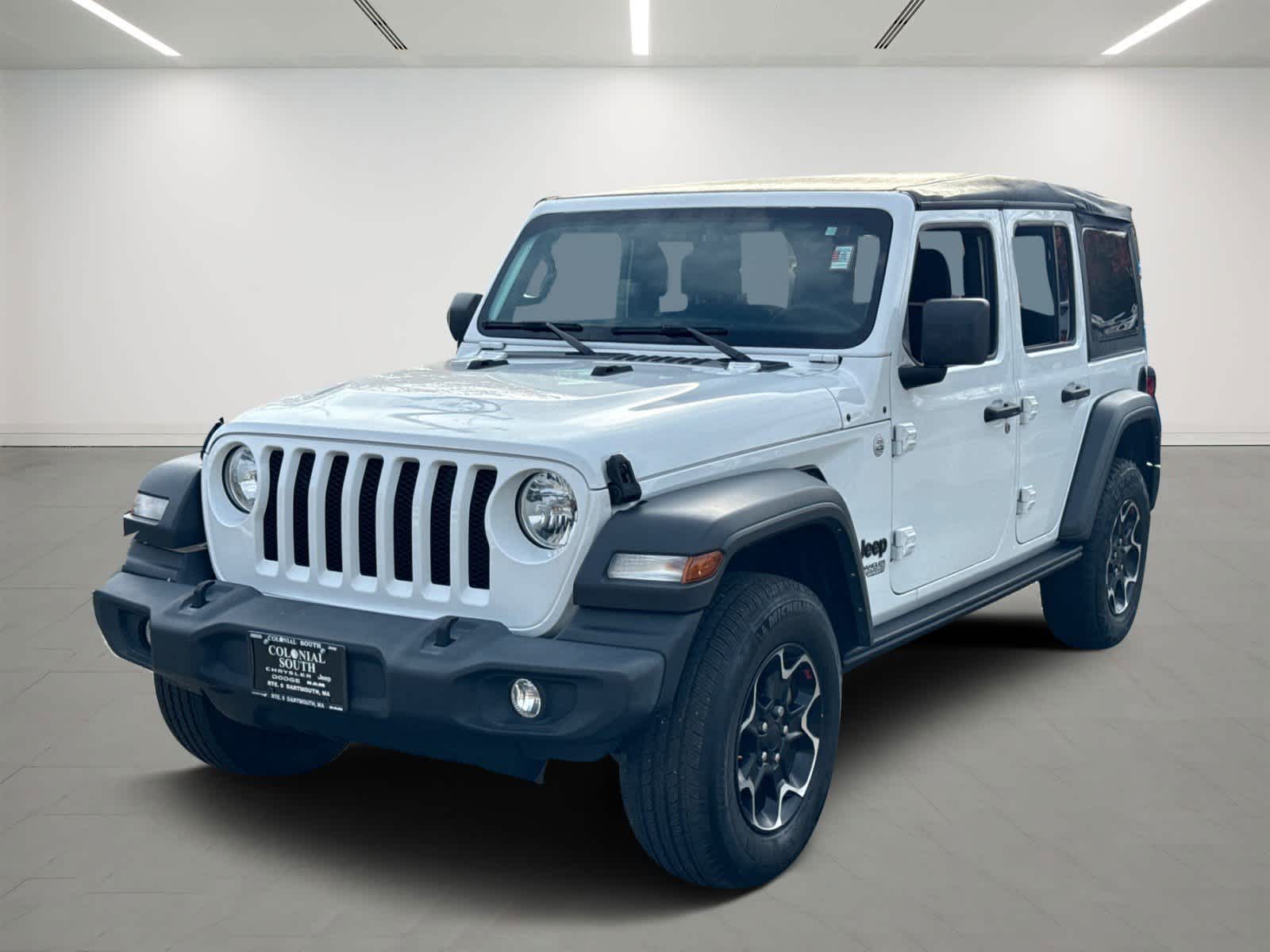 used 2021 Jeep Wrangler car, priced at $23,765