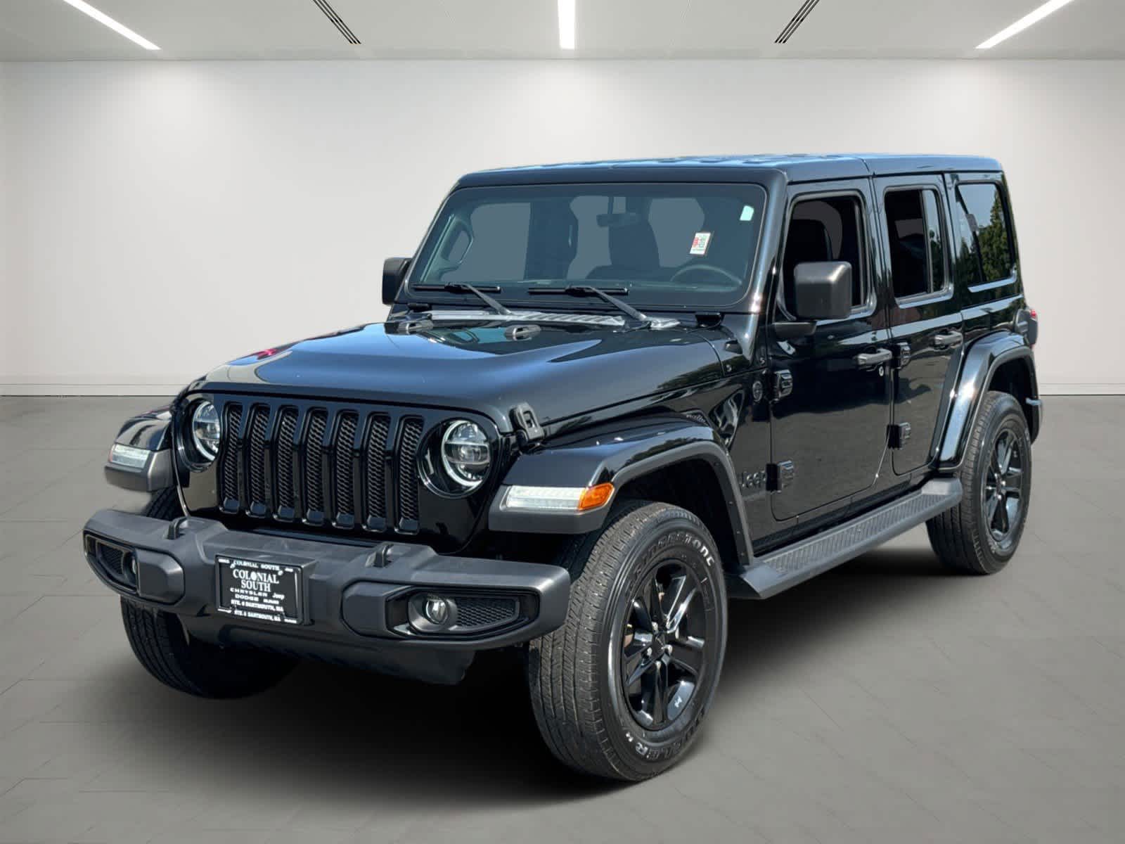 used 2020 Jeep Wrangler Unlimited car, priced at $37,978