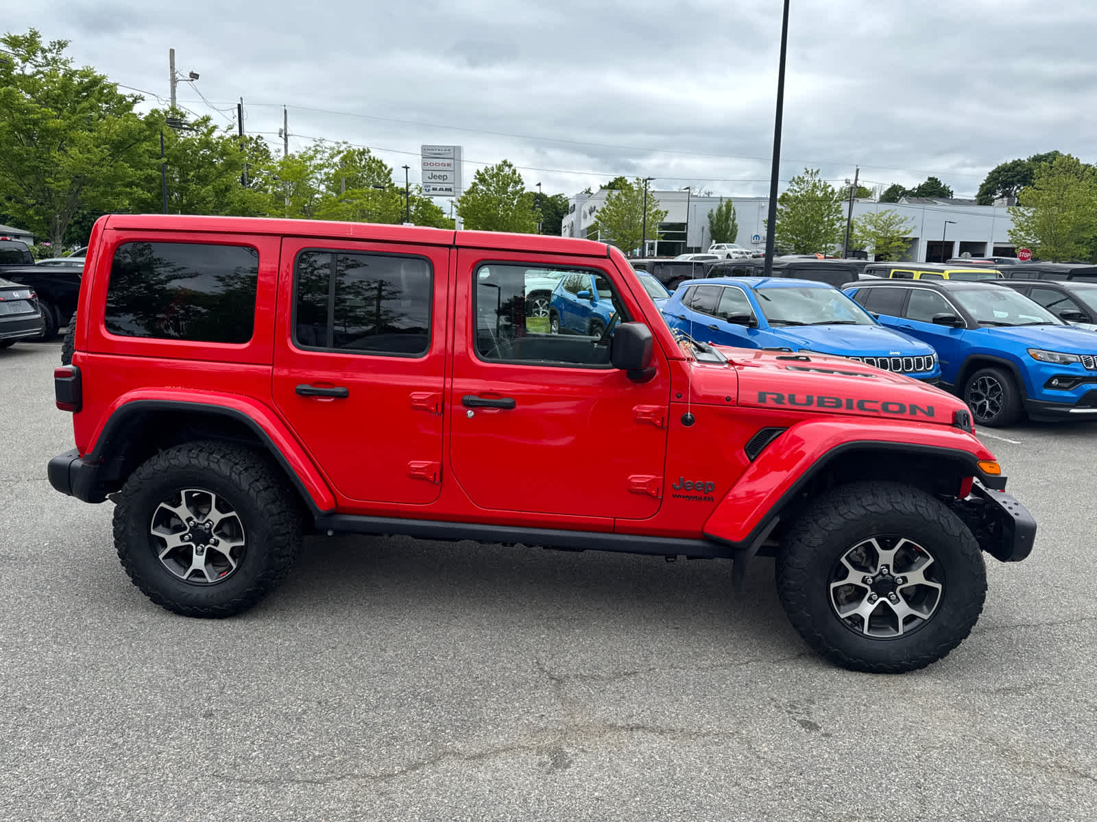 used 2021 Jeep Wrangler car, priced at $41,900
