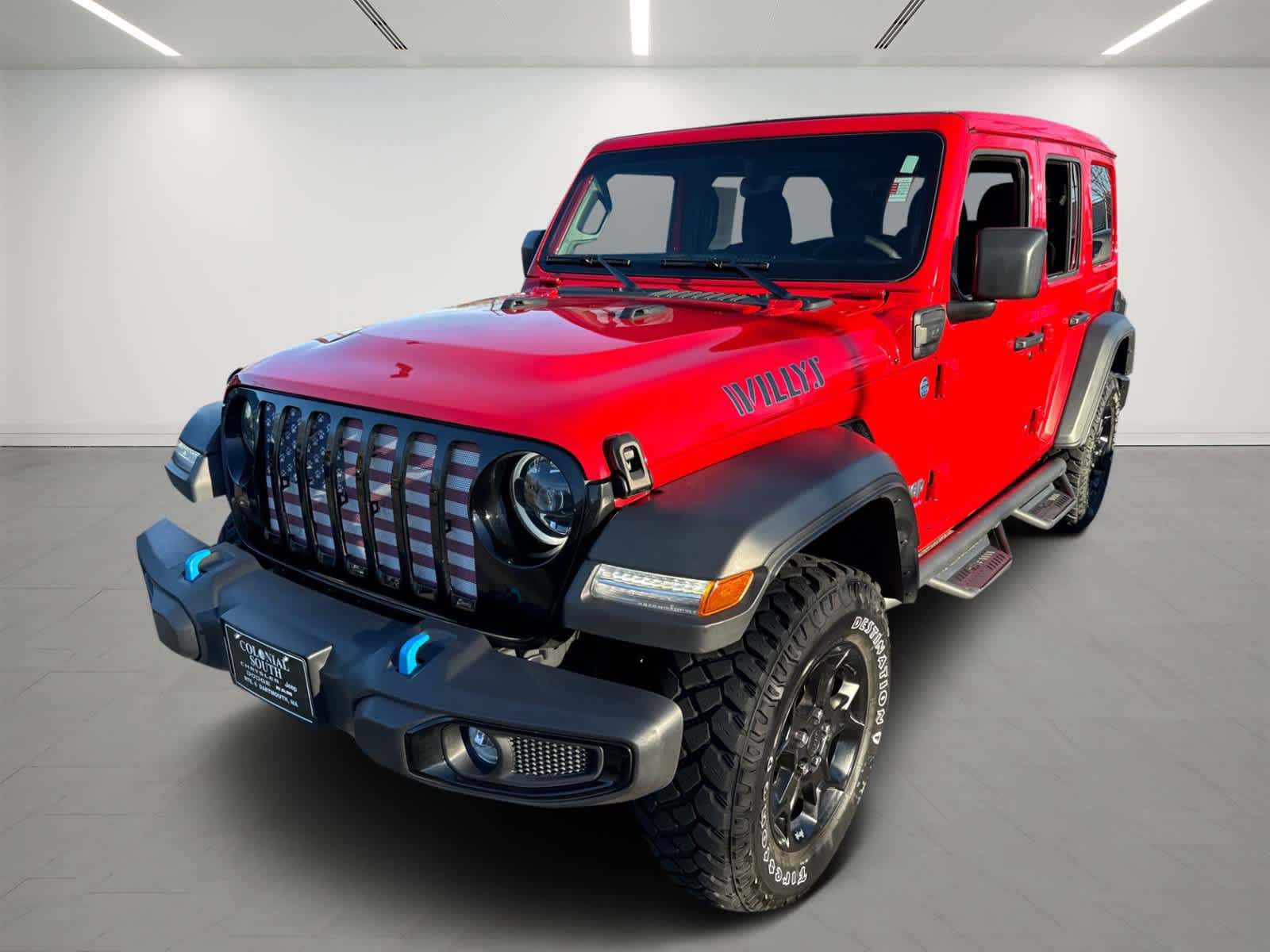 used 2023 Jeep Wrangler 4xe car, priced at $33,200