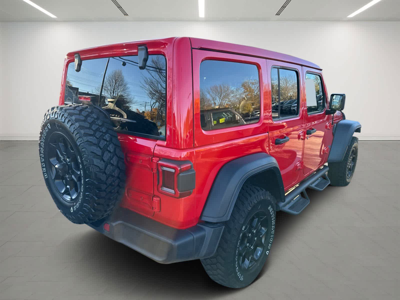 used 2023 Jeep Wrangler 4xe car, priced at $33,200