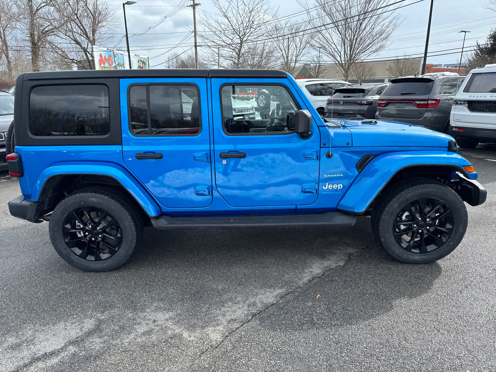 used 2022 Jeep Wrangler 4xe car, priced at $31,999