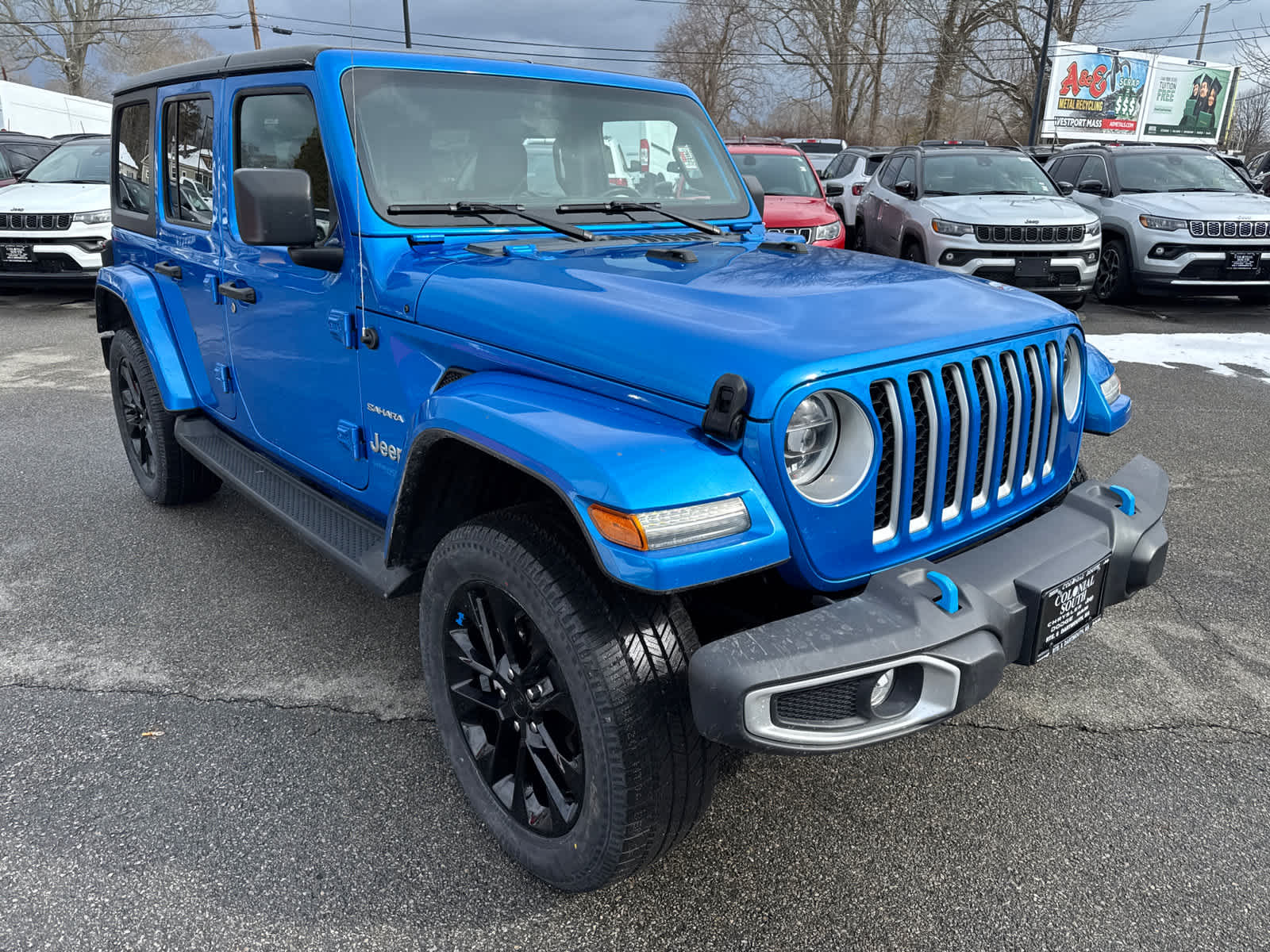 used 2022 Jeep Wrangler 4xe car, priced at $31,999