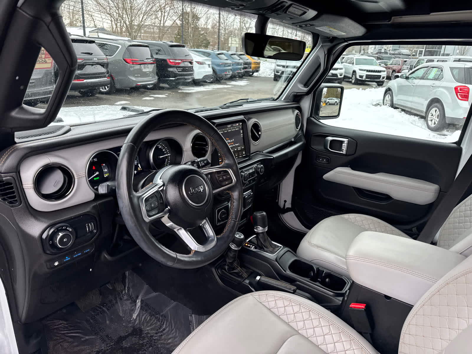 used 2023 Jeep Wrangler 4xe car, priced at $36,998