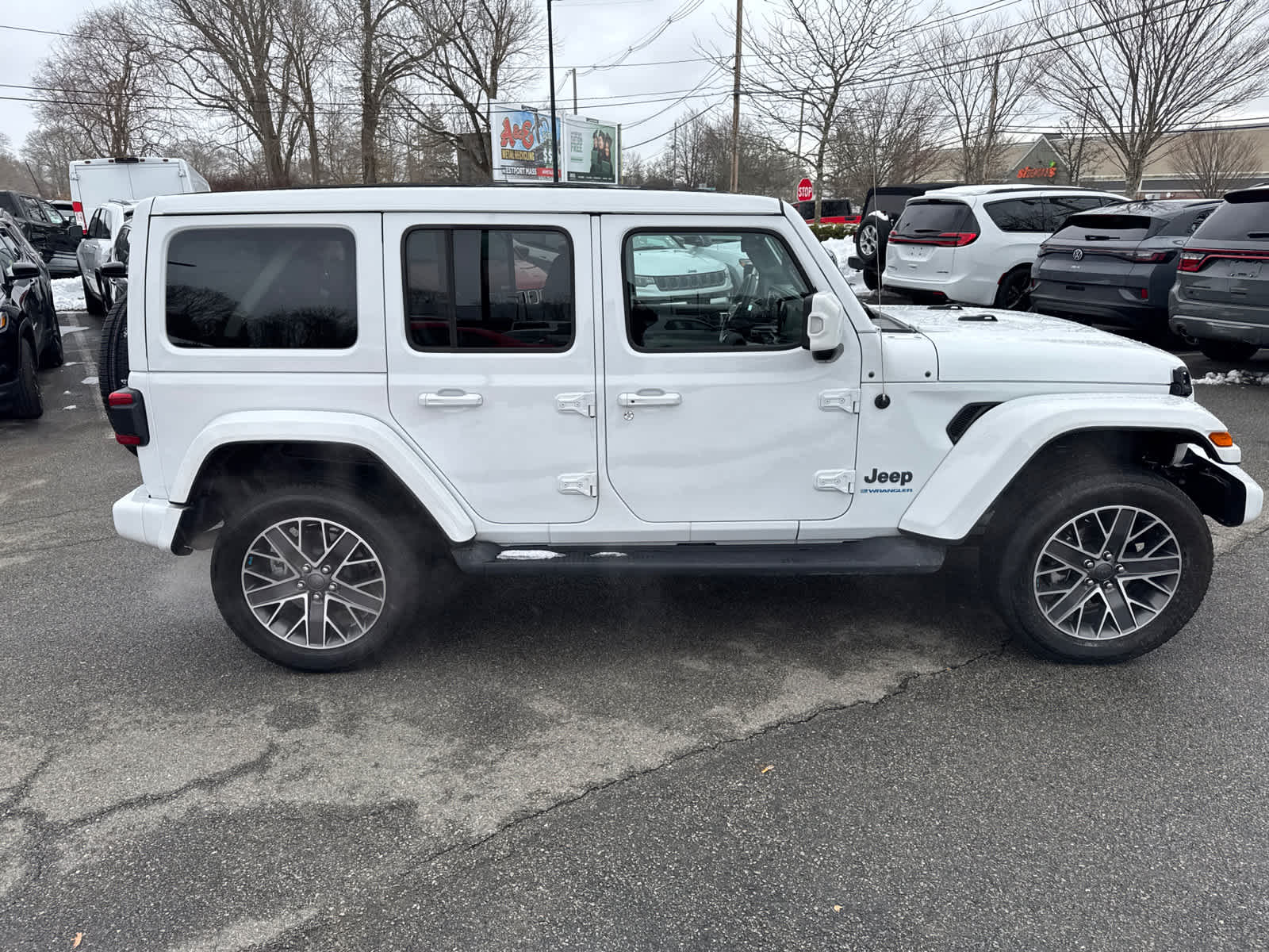 used 2023 Jeep Wrangler 4xe car, priced at $36,998