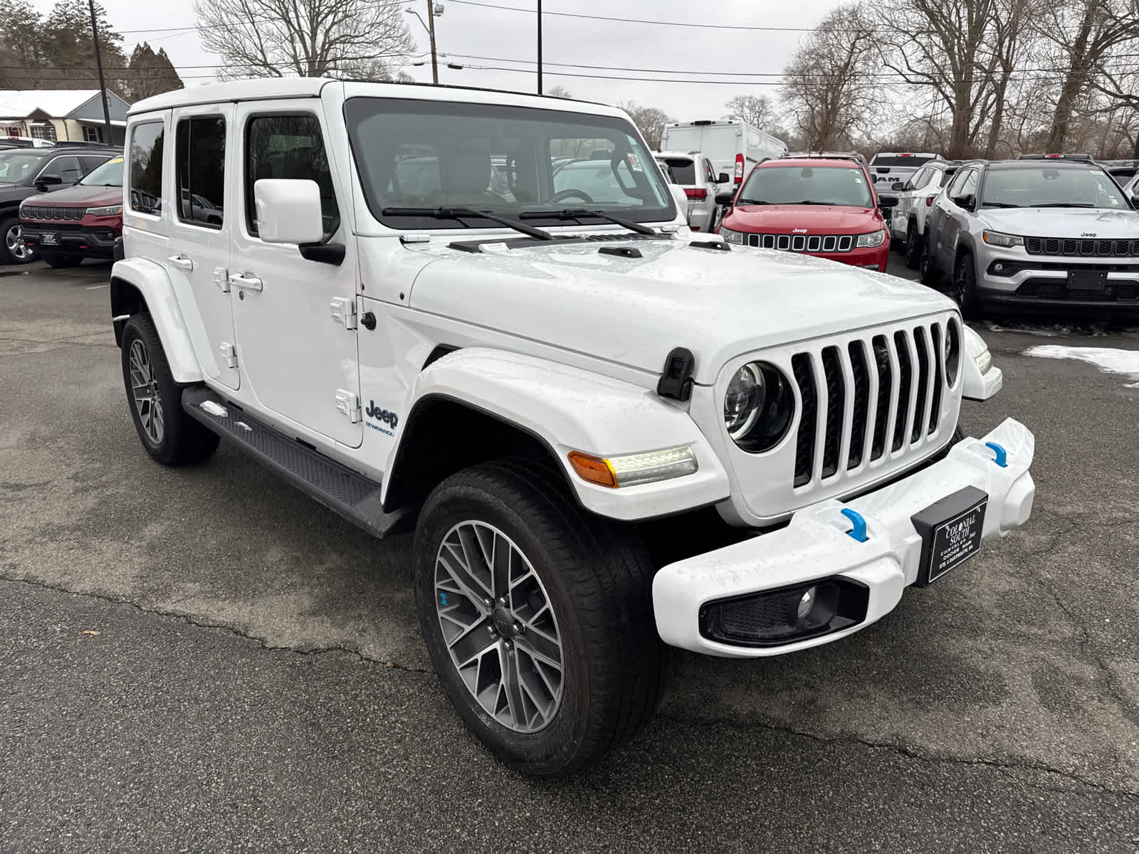 used 2023 Jeep Wrangler 4xe car, priced at $36,998