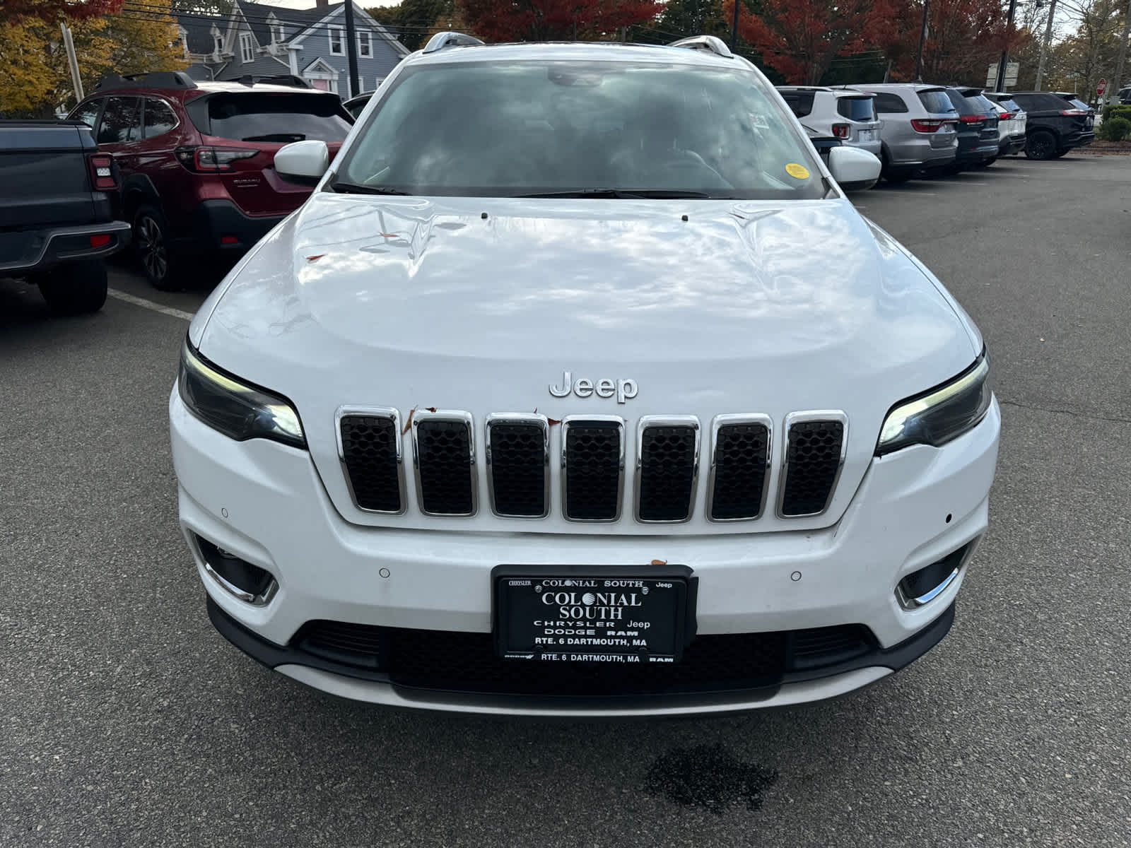 used 2021 Jeep Cherokee car, priced at $24,400