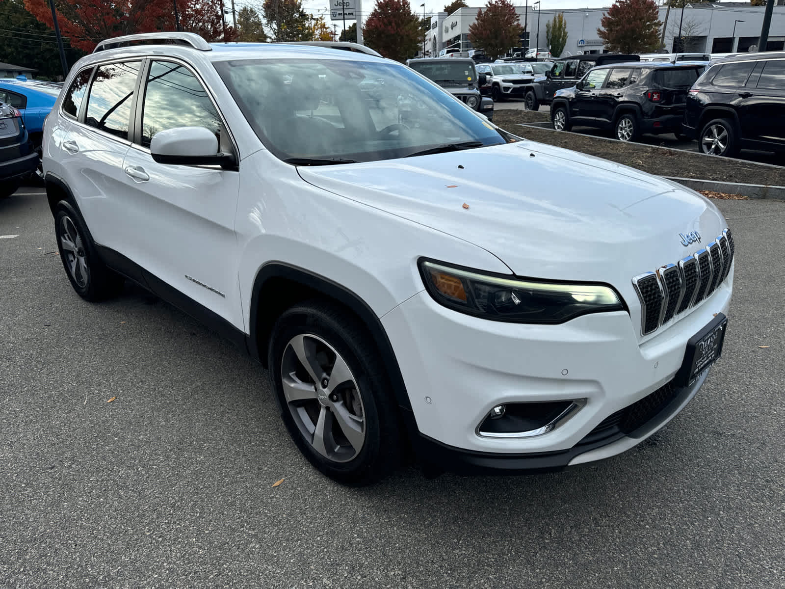 used 2021 Jeep Cherokee car, priced at $24,400