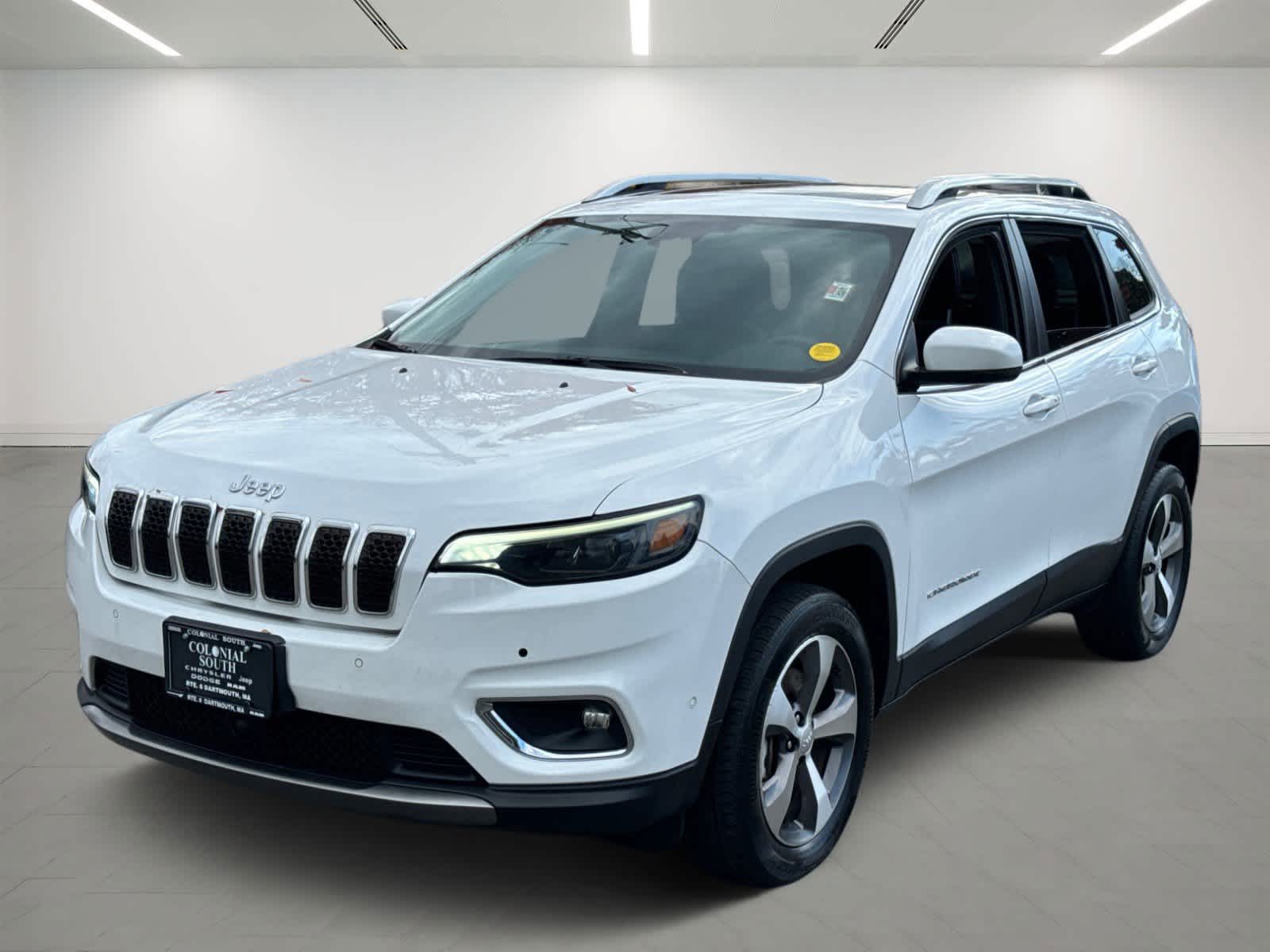 used 2021 Jeep Cherokee car, priced at $25,400