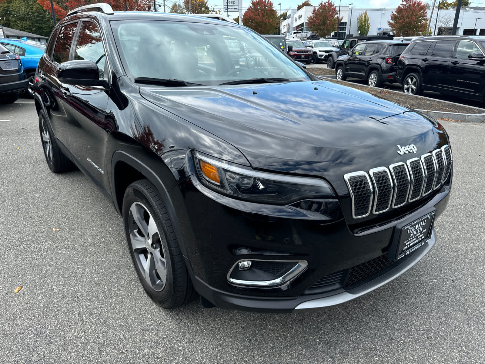 used 2021 Jeep Cherokee car, priced at $22,900