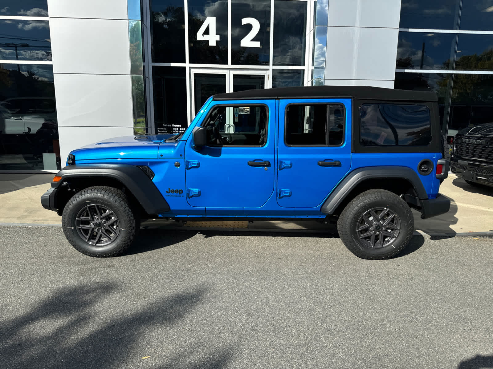 new 2024 Jeep Wrangler car, priced at $39,145