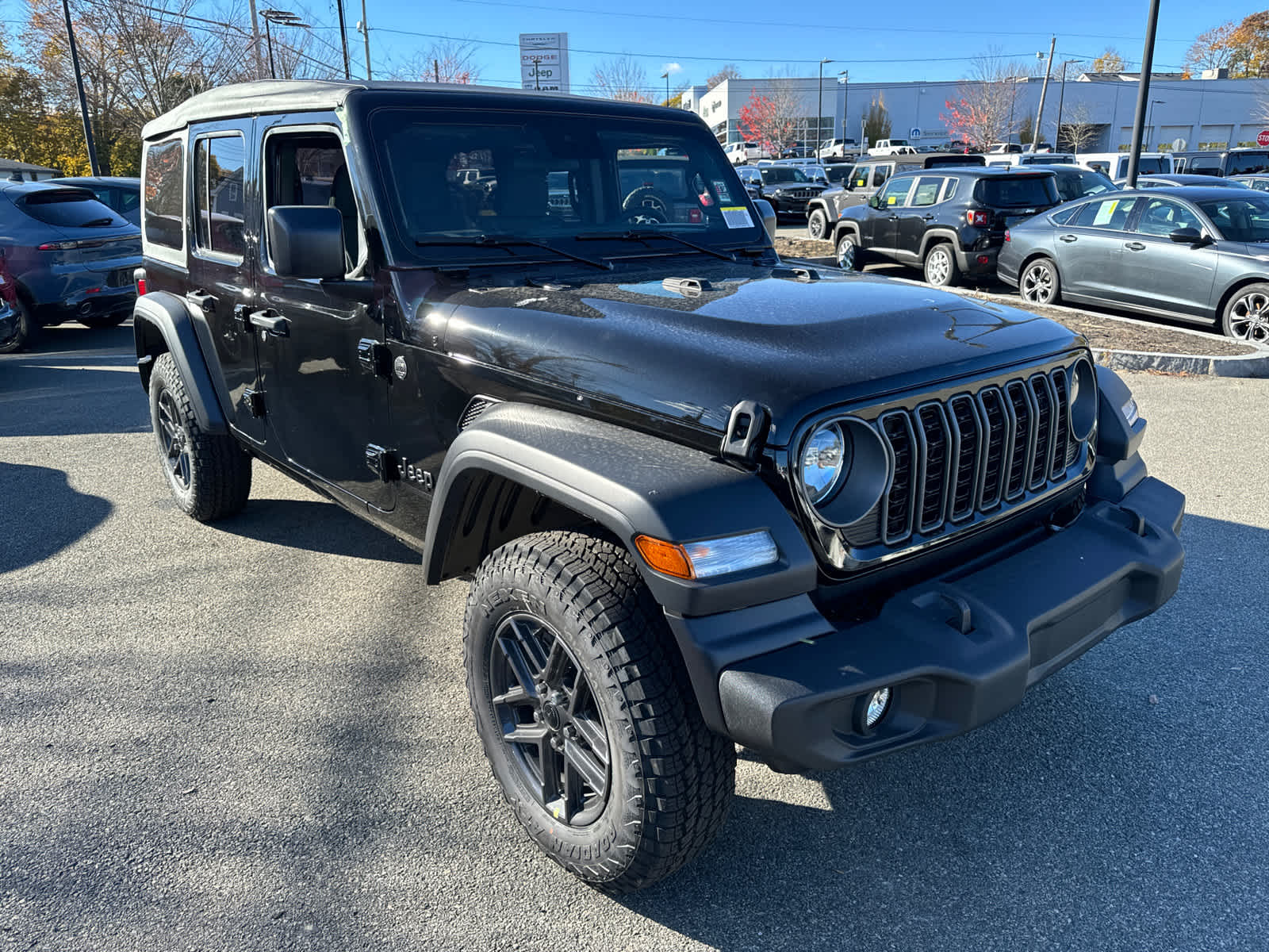 new 2025 Jeep Wrangler car, priced at $47,645