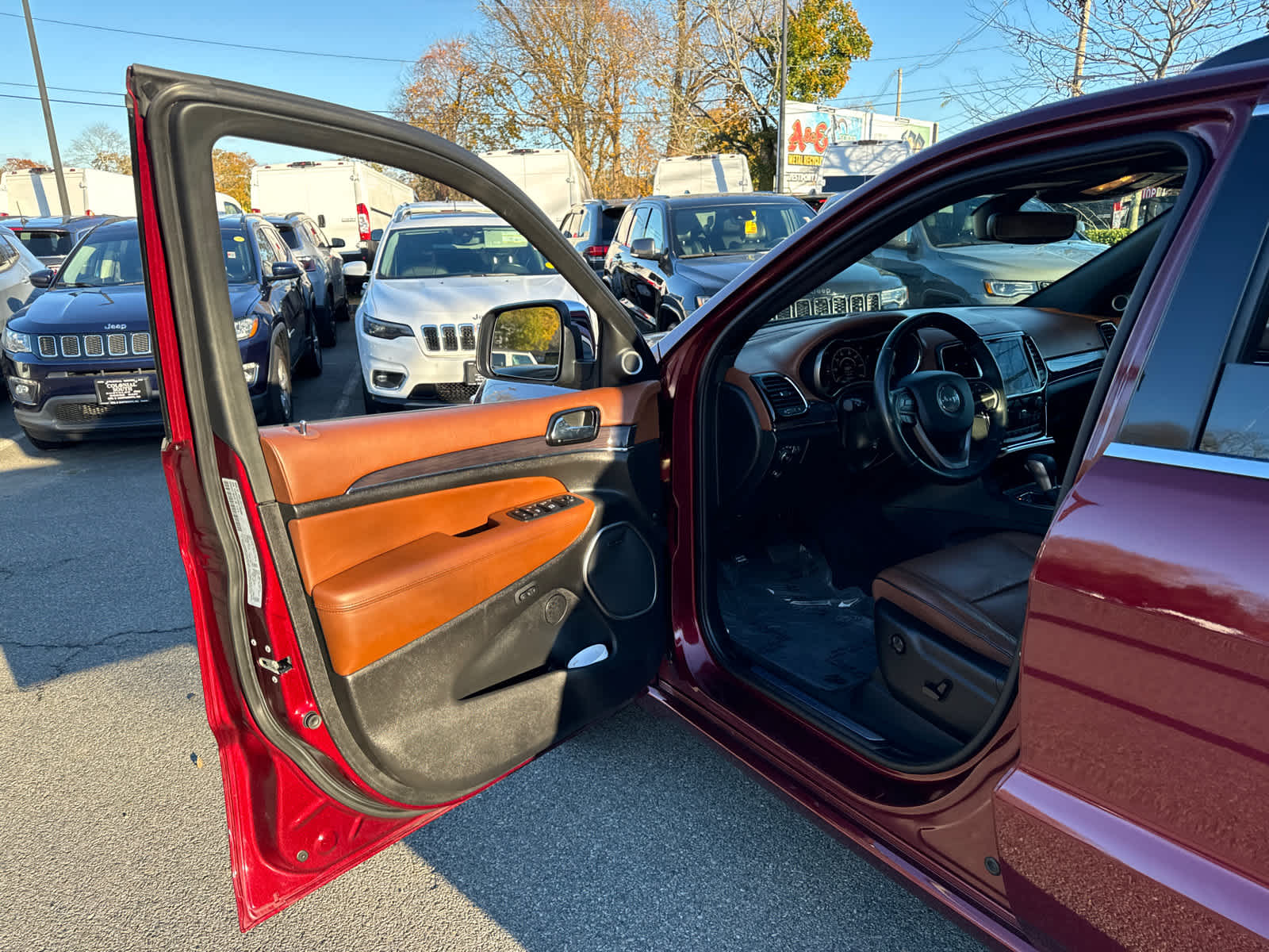 used 2021 Jeep Grand Cherokee car, priced at $30,400