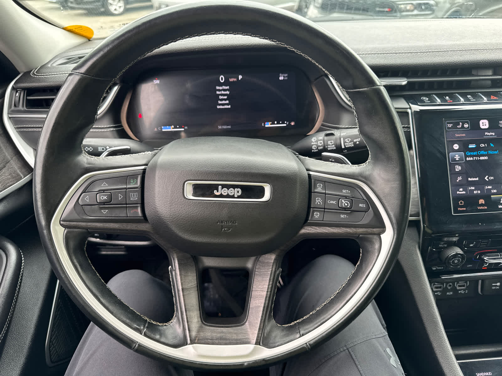used 2021 Jeep Grand Cherokee L car, priced at $28,400