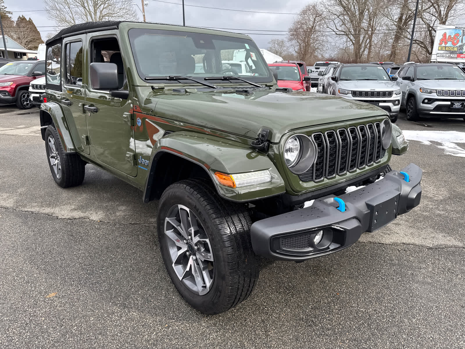 used 2024 Jeep Wrangler 4xe car, priced at $36,898