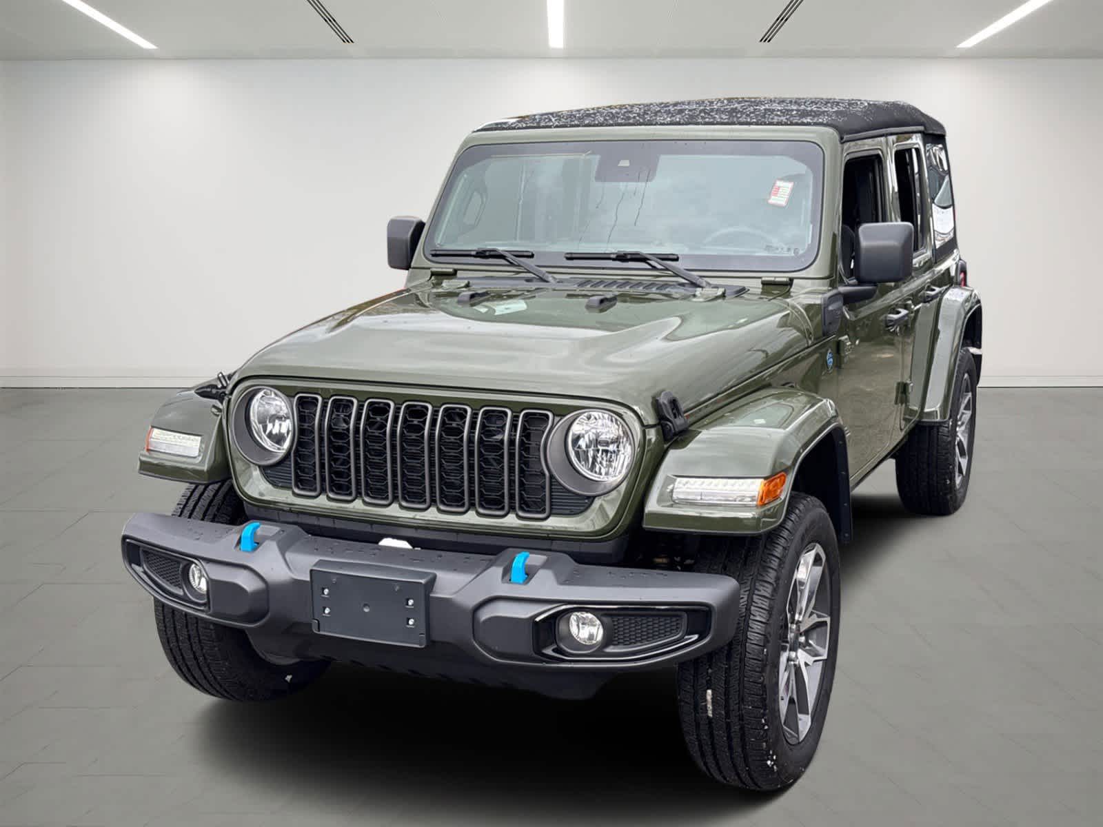 used 2024 Jeep Wrangler 4xe car, priced at $36,898