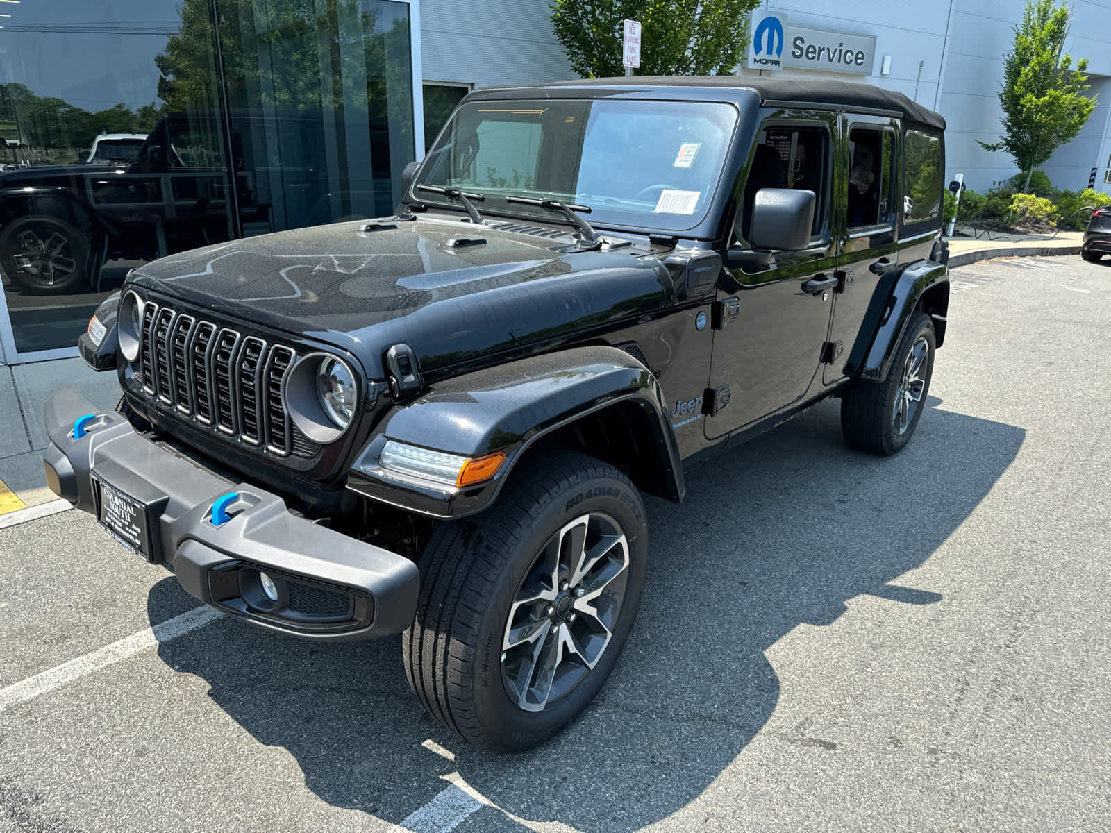 new 2024 Jeep Wrangler 4xe car, priced at $45,099