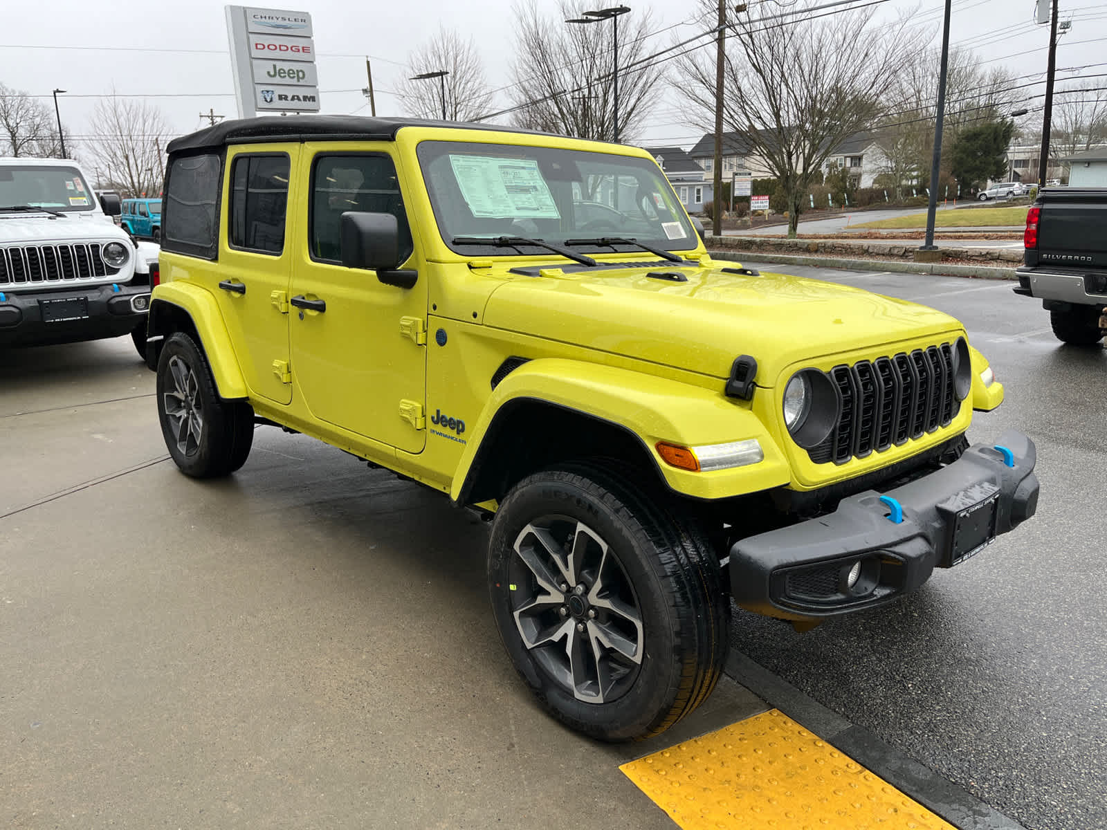 new 2024 Jeep Wrangler 4xe car, priced at $43,575