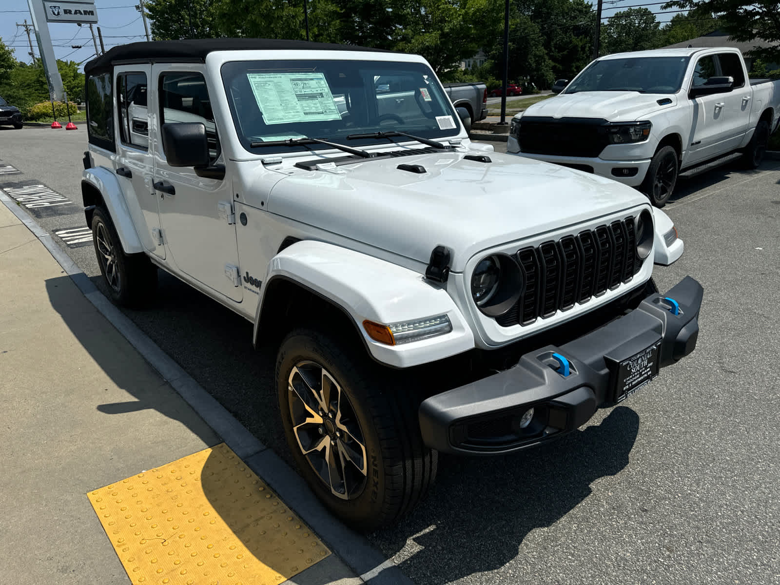 new 2024 Jeep Wrangler 4xe car, priced at $45,083