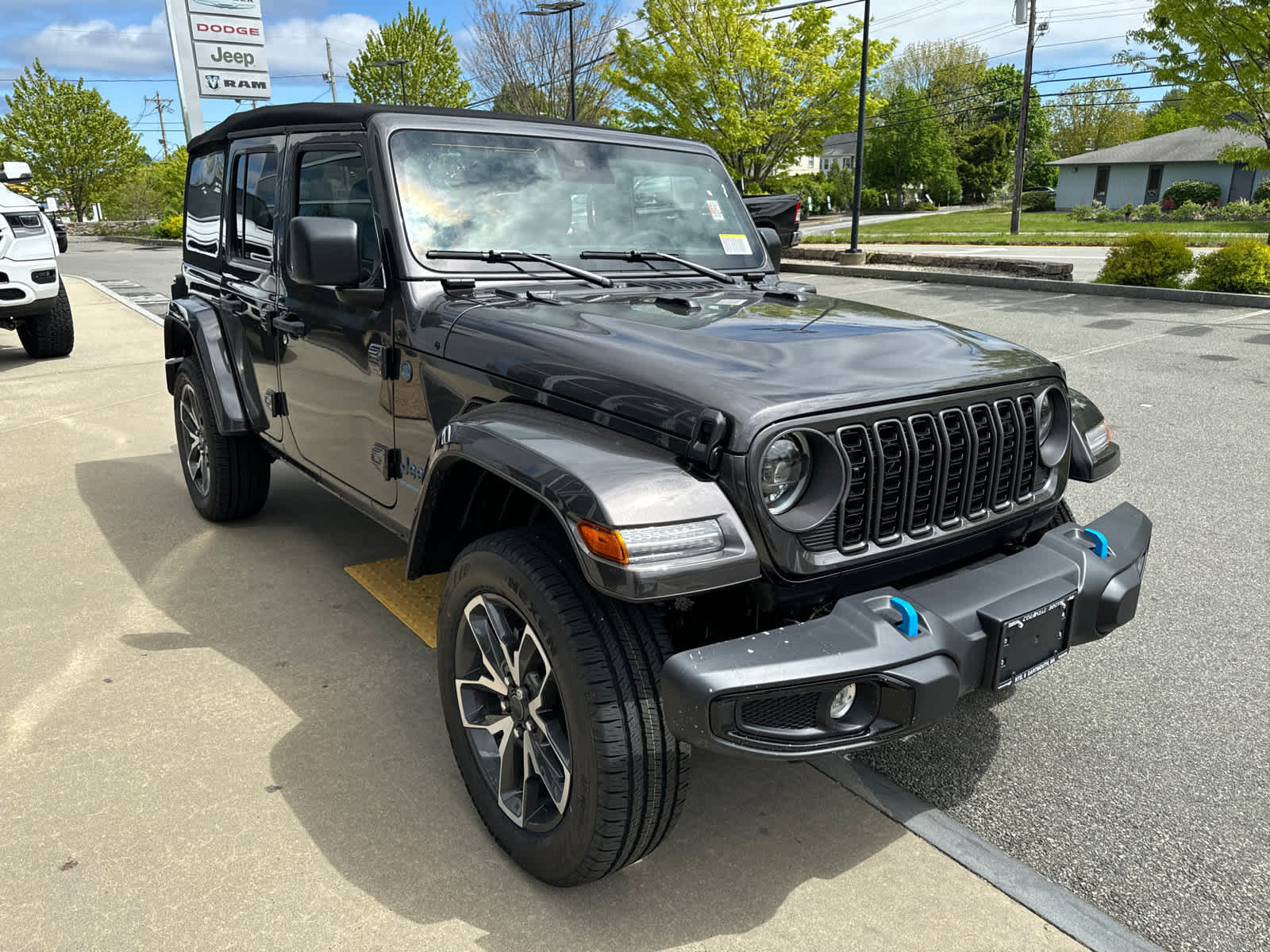 new 2024 Jeep Wrangler 4xe car, priced at $45,683