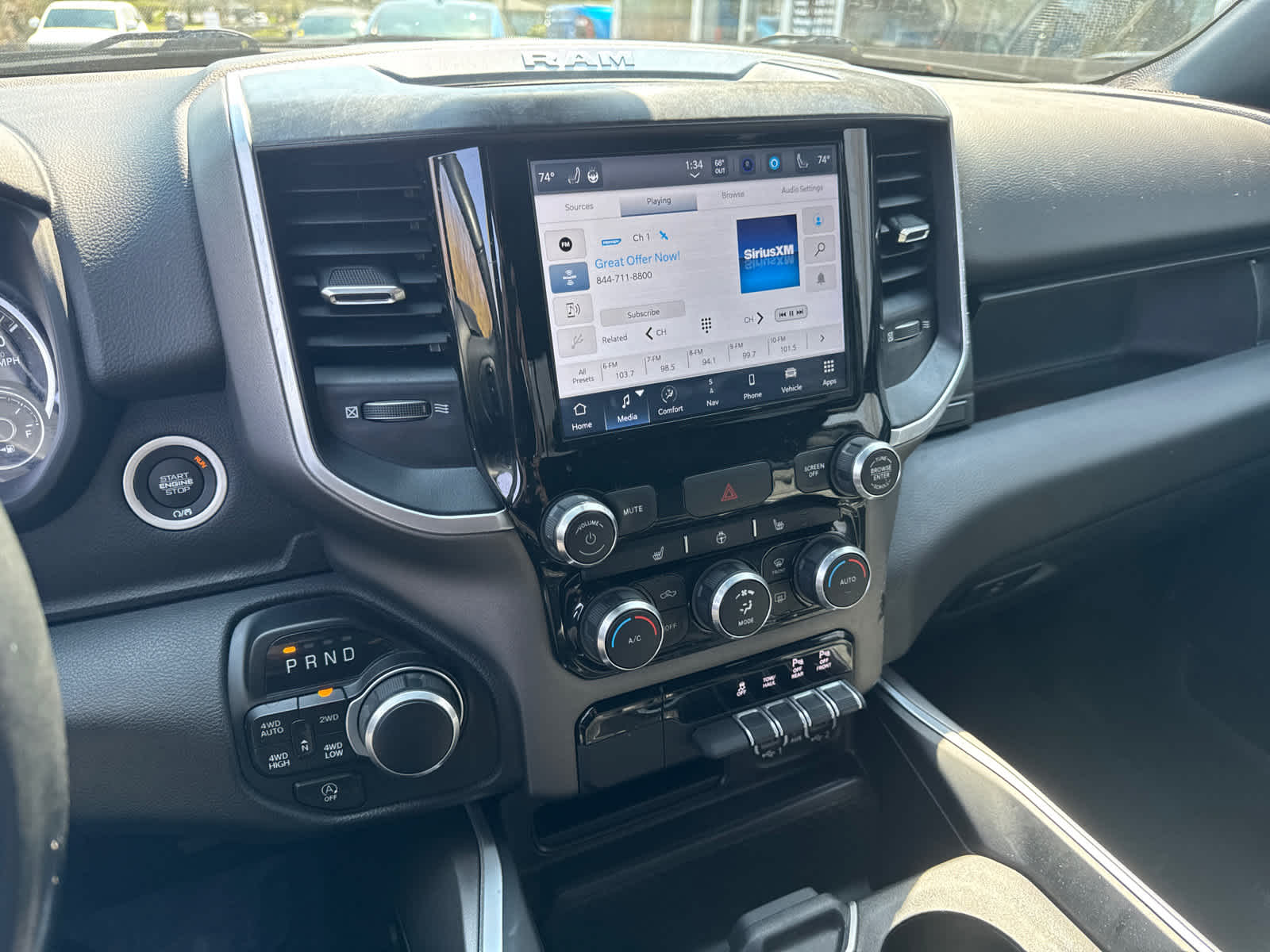 used 2022 Ram 1500 car, priced at $34,800
