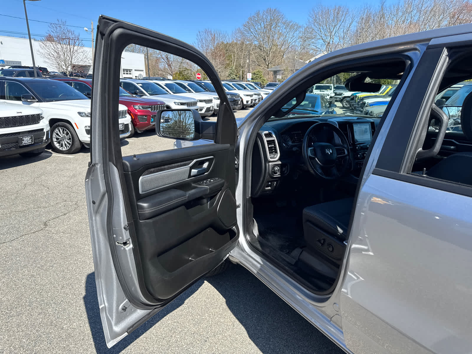 used 2022 Ram 1500 car, priced at $35,700