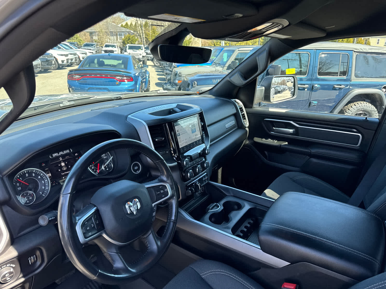 used 2022 Ram 1500 car, priced at $35,700