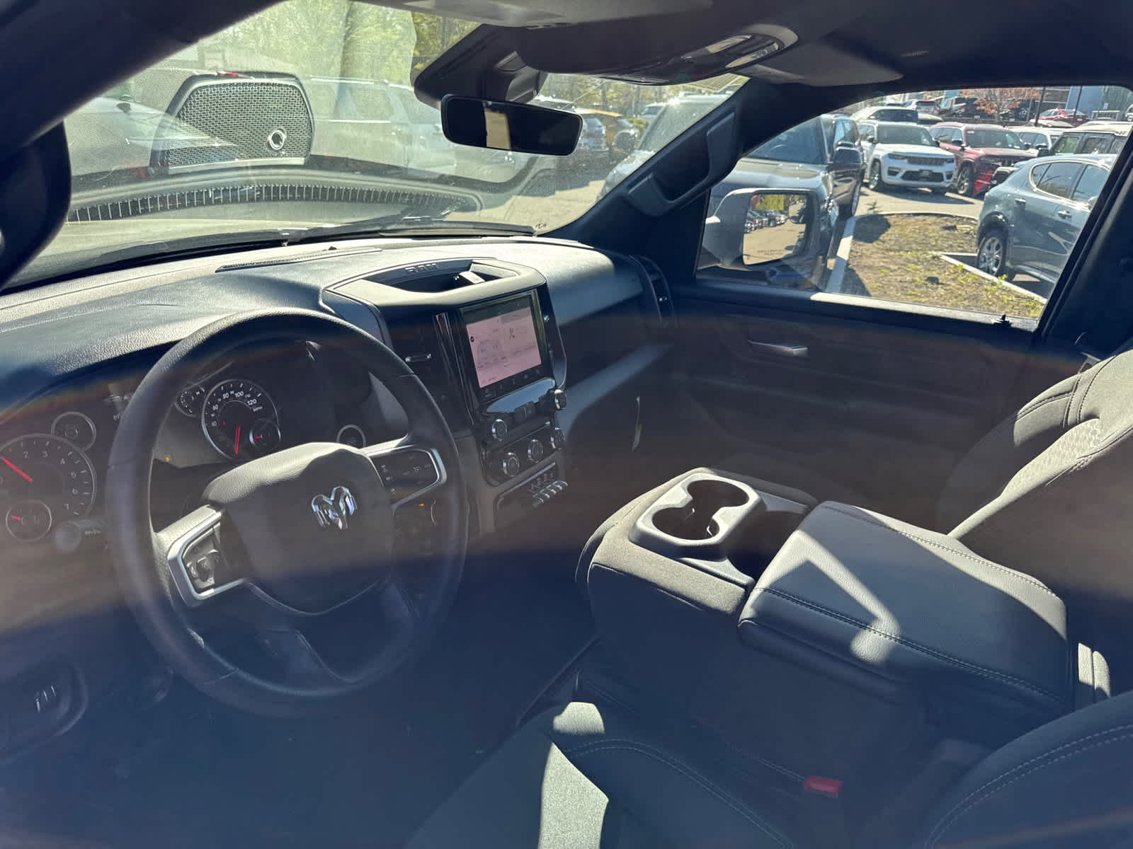new 2025 Ram 1500 car, priced at $43,396