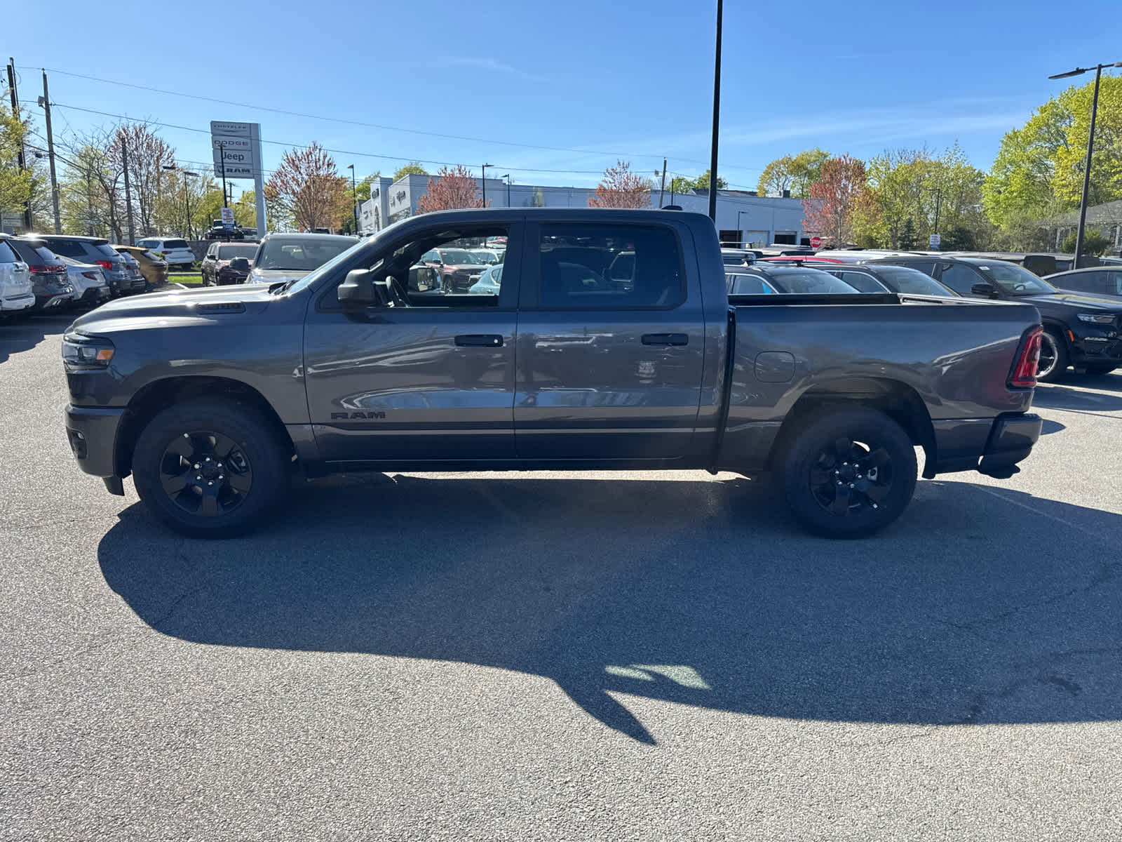 new 2025 Ram 1500 car, priced at $43,396