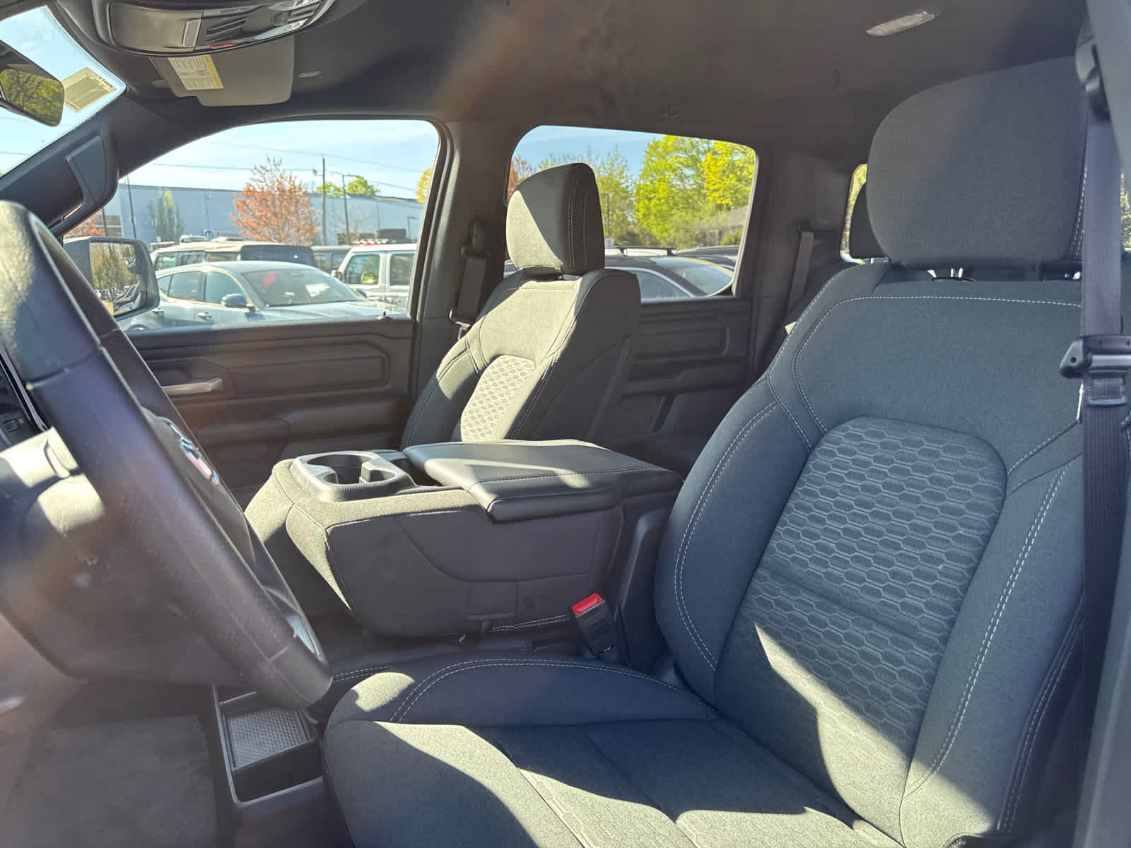 new 2025 Ram 1500 car, priced at $43,396
