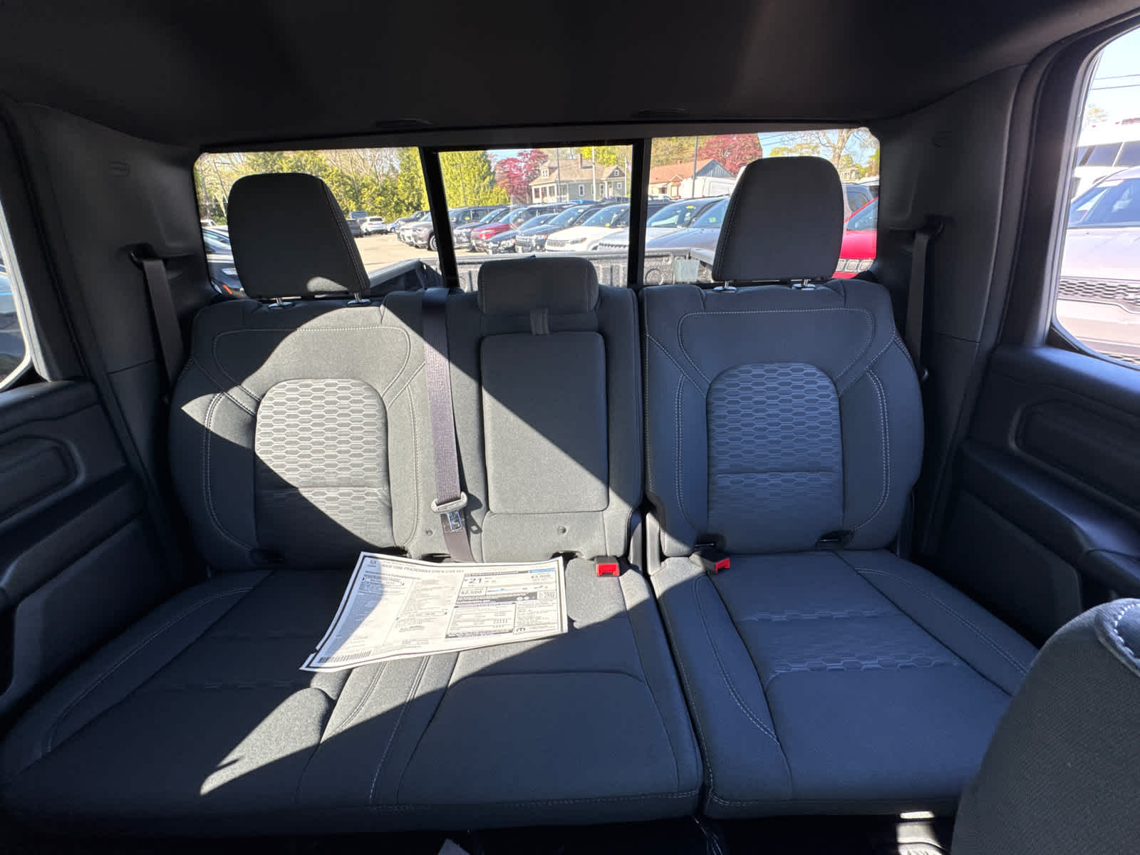 new 2025 Ram 1500 car, priced at $43,396