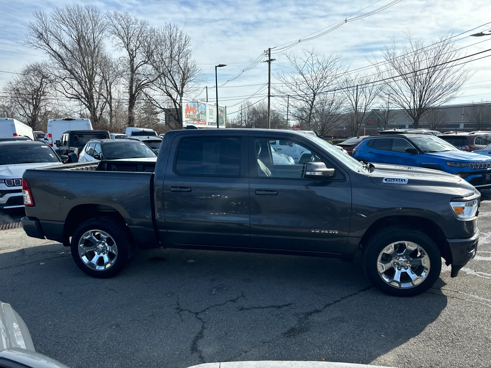 used 2022 Ram 1500 car, priced at $35,700