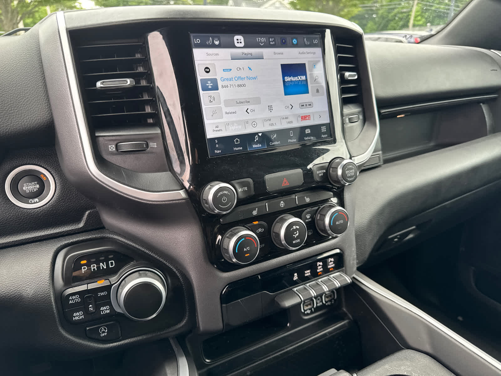 used 2022 Ram 1500 car, priced at $37,100