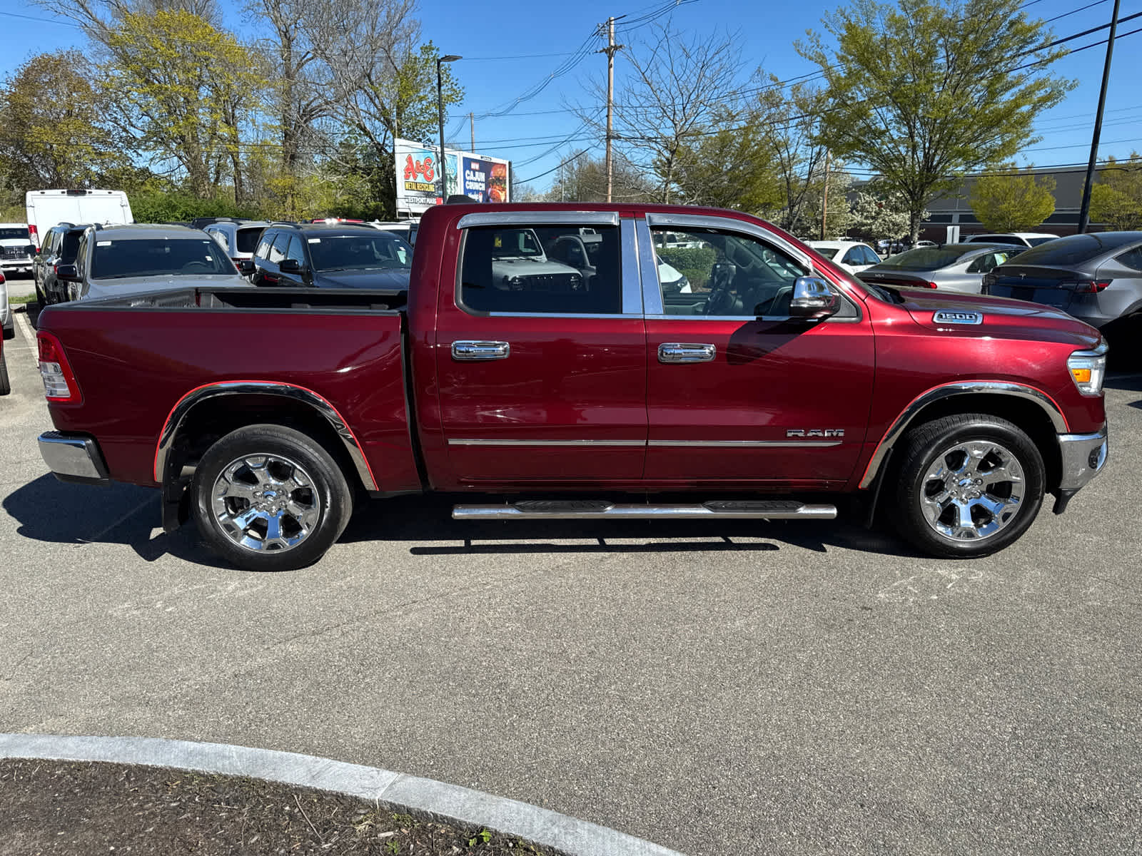 used 2021 Ram 1500 car, priced at $34,700