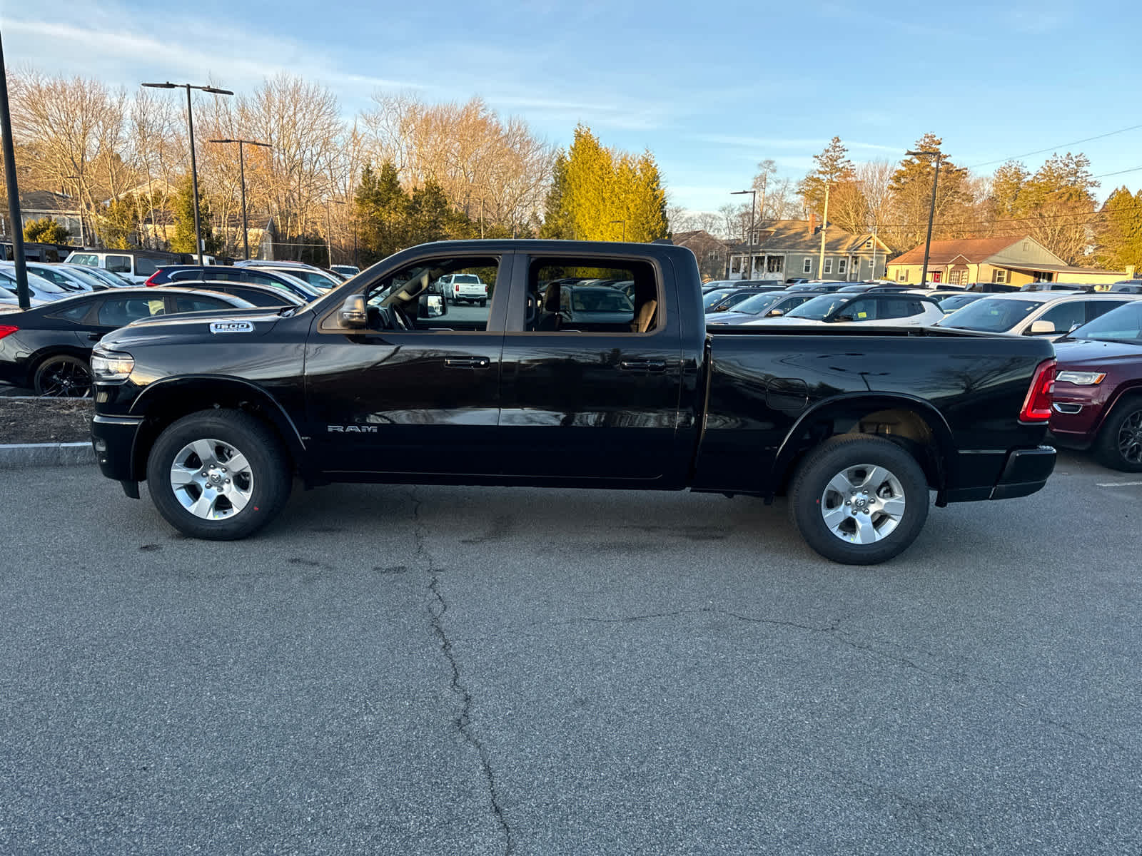 new 2025 Ram 1500 car, priced at $48,074