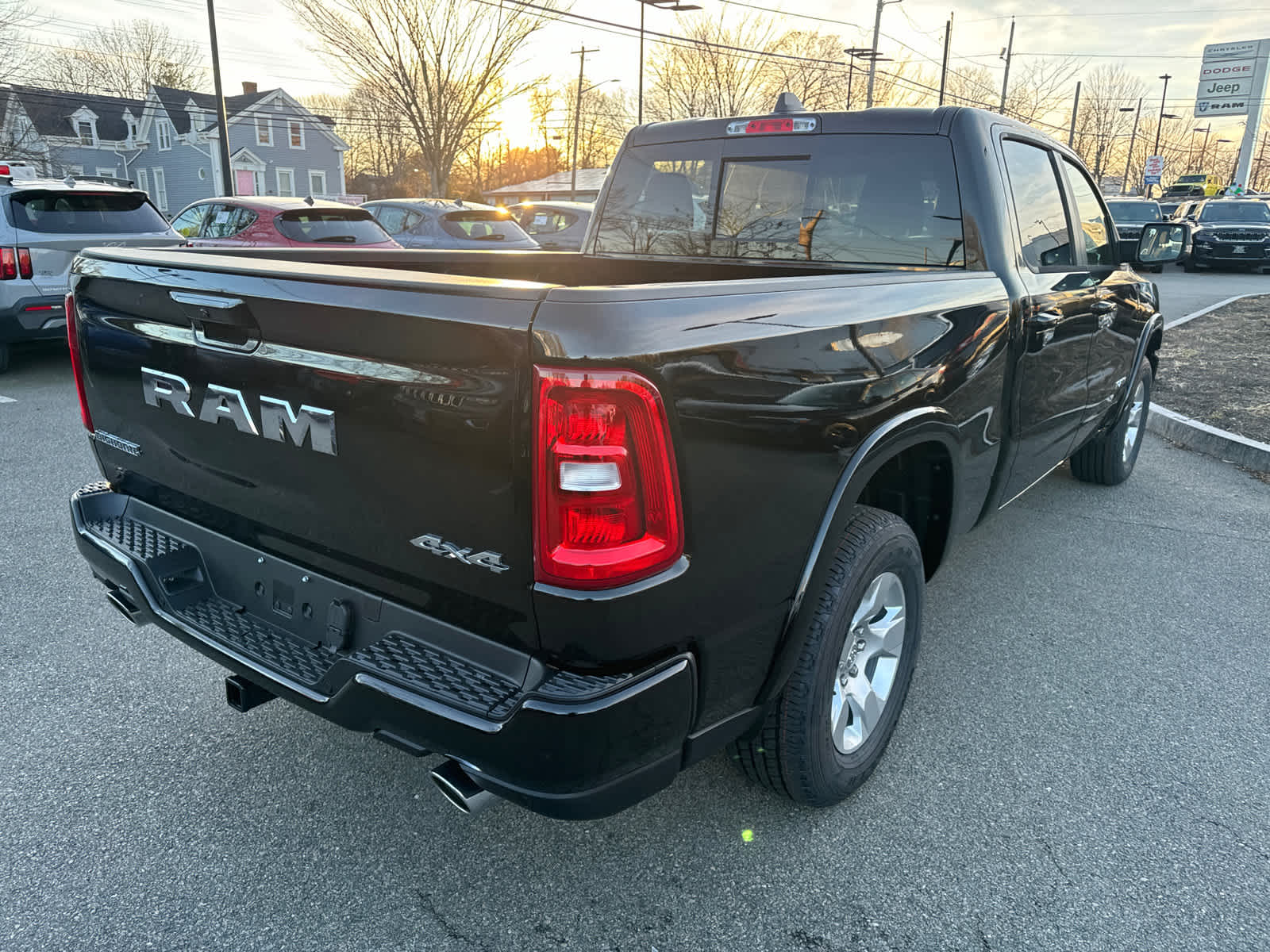 new 2025 Ram 1500 car, priced at $48,074