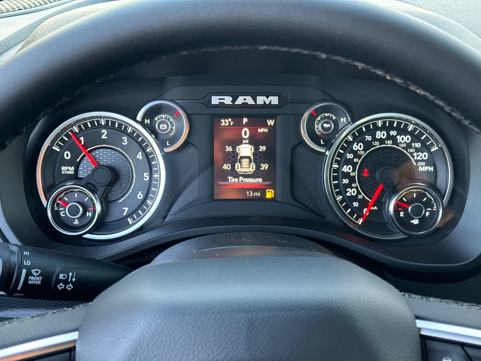 new 2025 Ram 1500 car, priced at $48,074