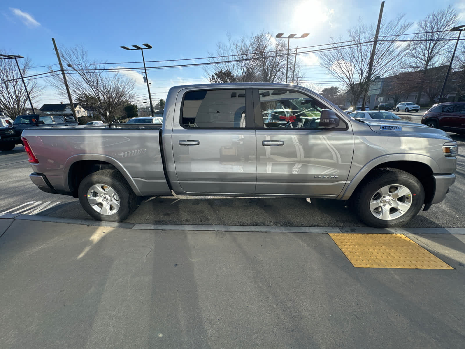 new 2025 Ram 1500 car, priced at $48,121