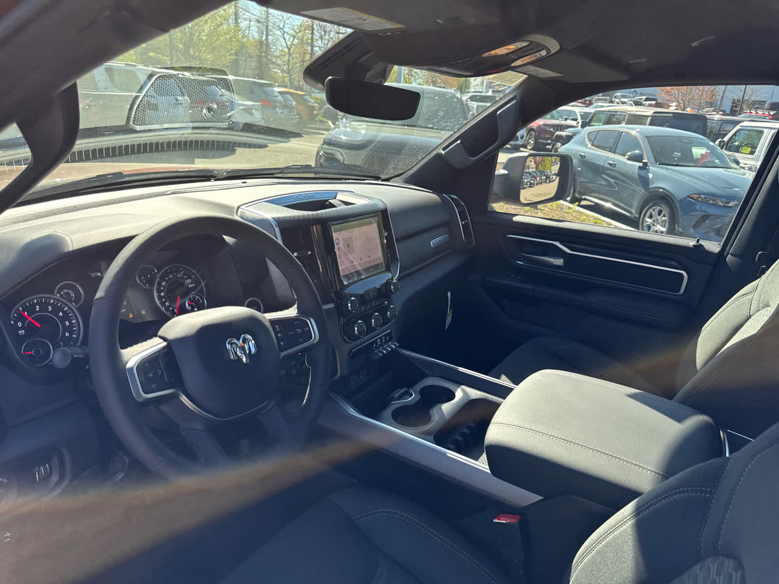 new 2025 Ram 1500 car, priced at $47,418