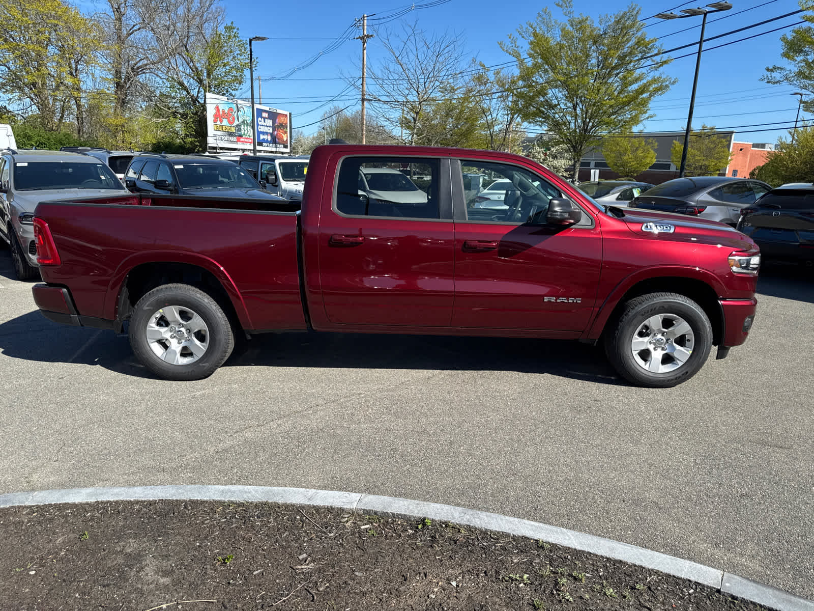new 2025 Ram 1500 car, priced at $47,418