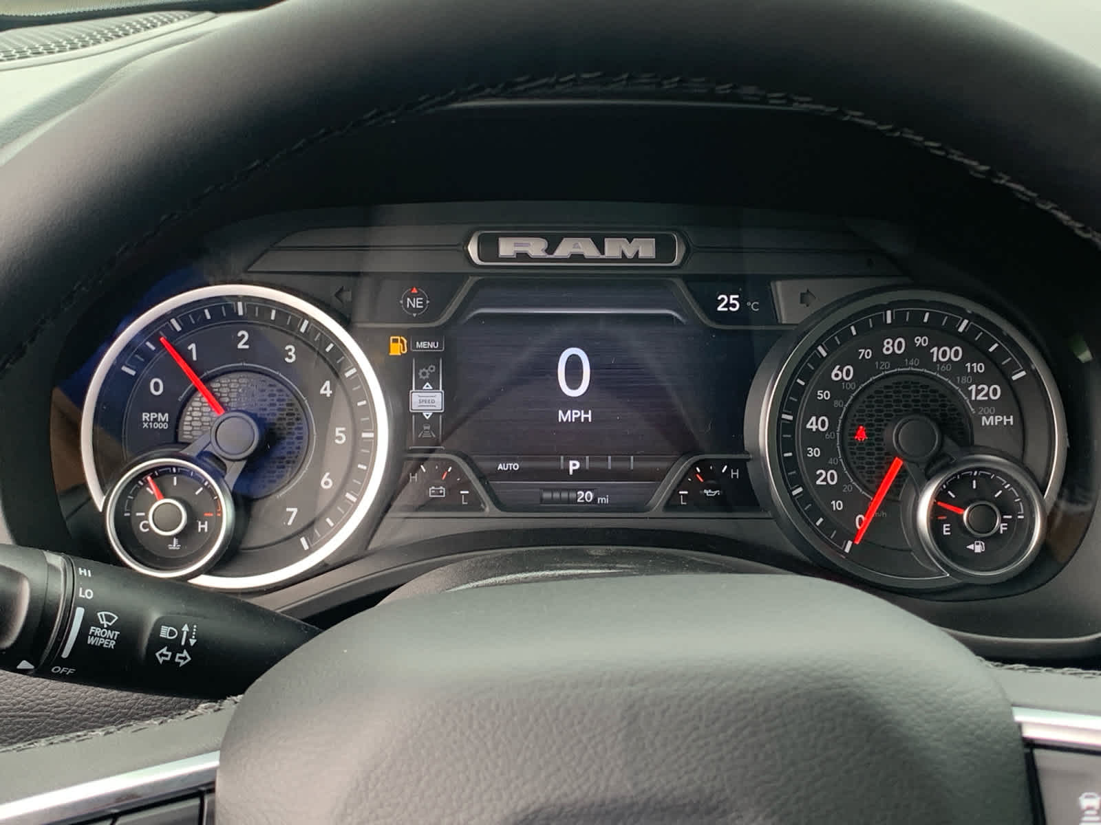 new 2025 Ram 1500 car, priced at $49,503