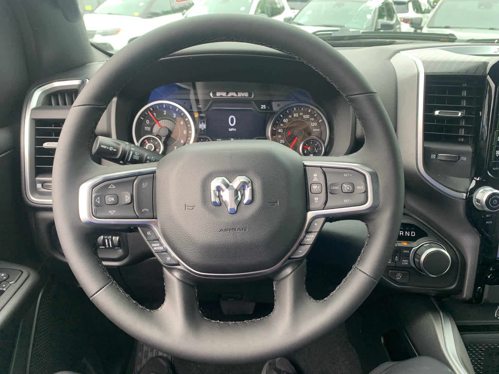 new 2025 Ram 1500 car, priced at $49,503
